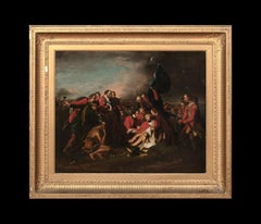 The Death Of General Wolfe, The Battle of Quebec 1759 18th Century BENJAMIN WEST