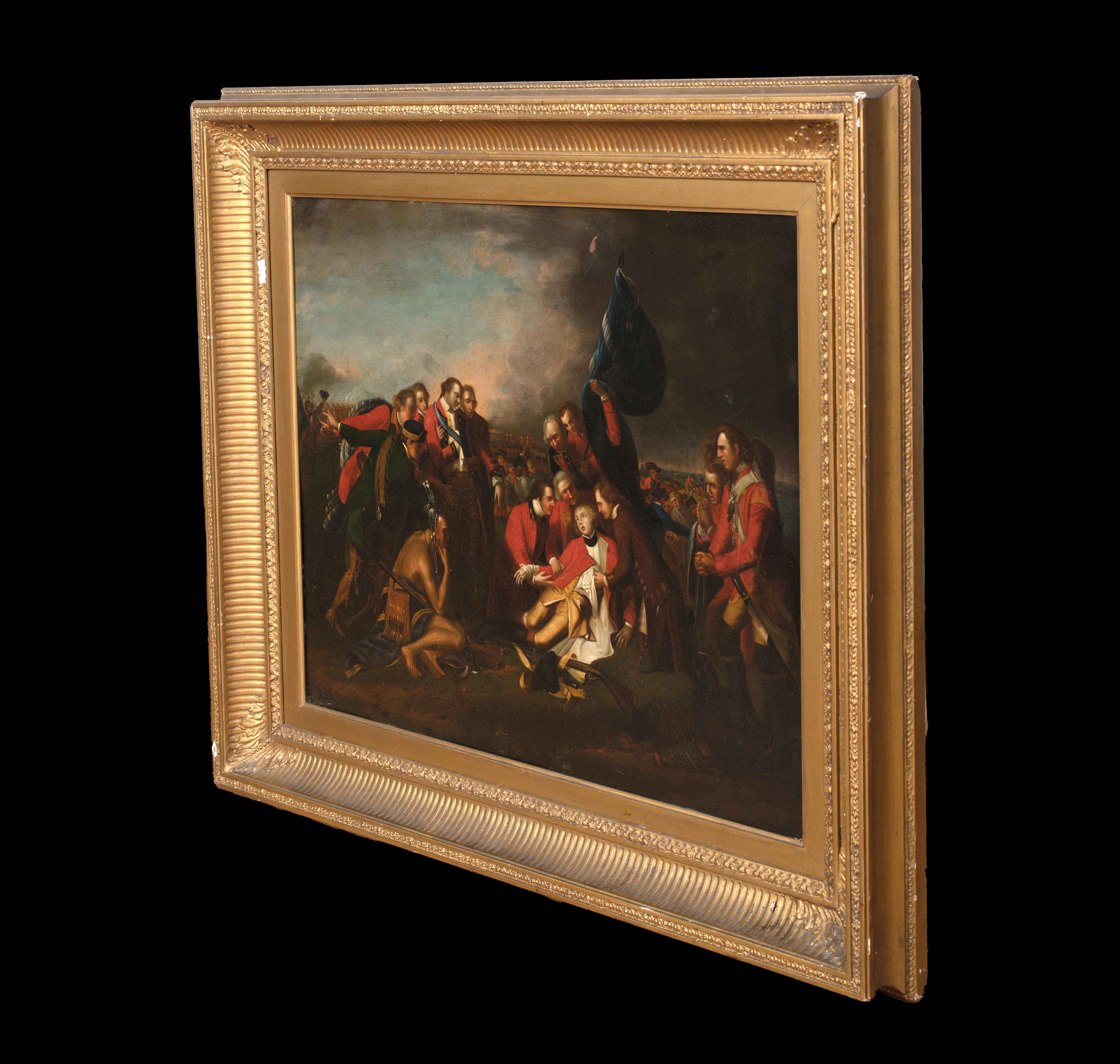 The Death Of General Wolfe, The Battle of Quebec 1759 18th Century BENJAMIN WEST For Sale 4