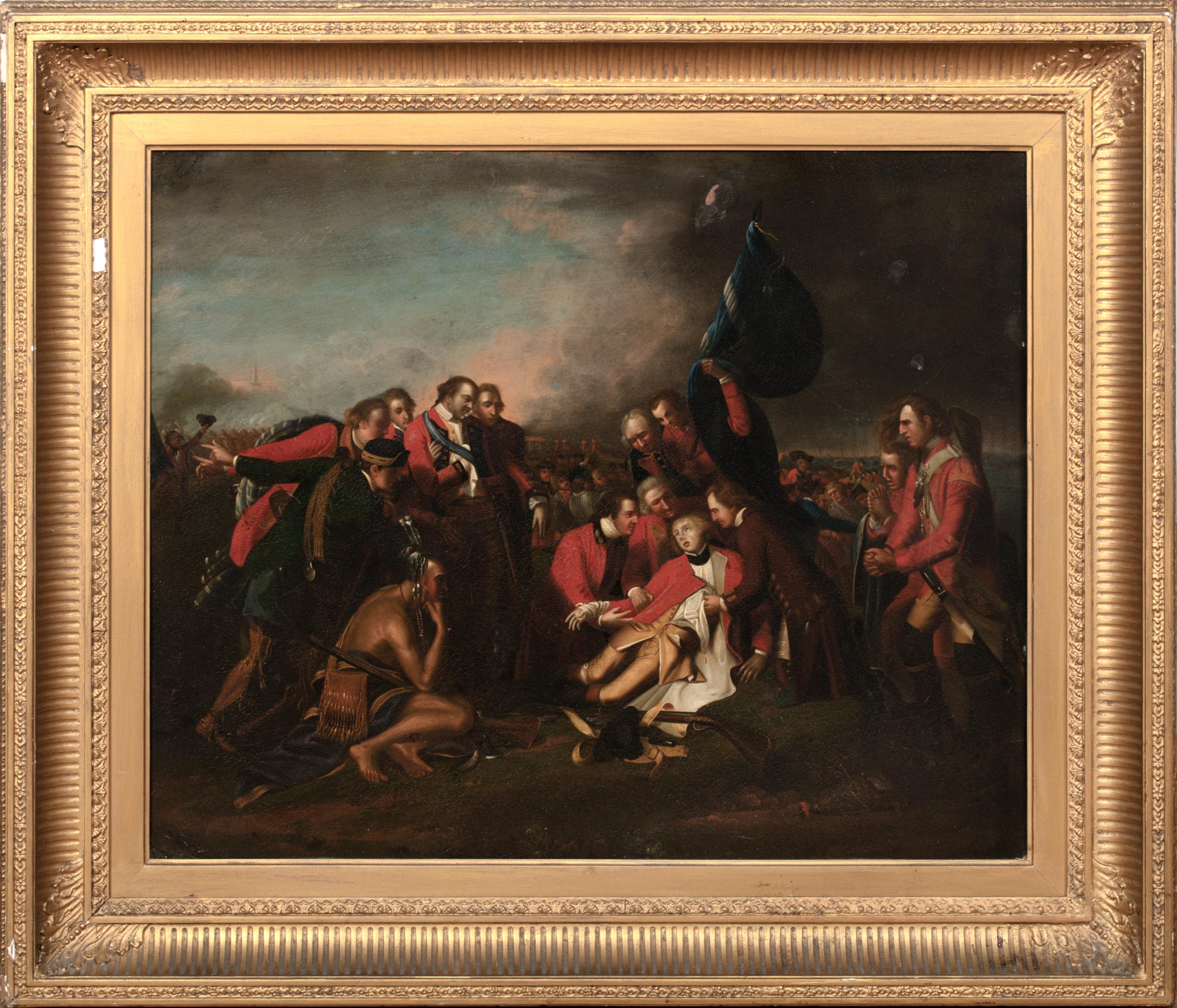 Der Tod von General Wolfe, Die Schlacht von Quebec 1759 18. Jahrhundert BENJAMIN WEST