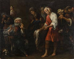 The Death of Joseph - Unknown Painter North European School - 19th Century
