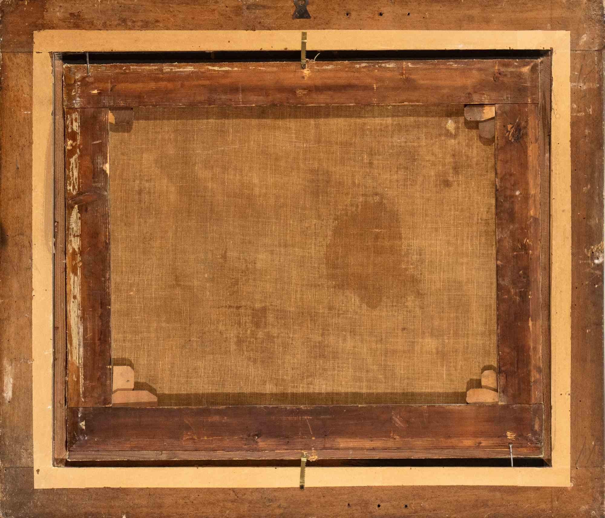 La morte di Priamo - Dipinto a olio - Inizio XIX secolo - Painting Moderno di Unknown