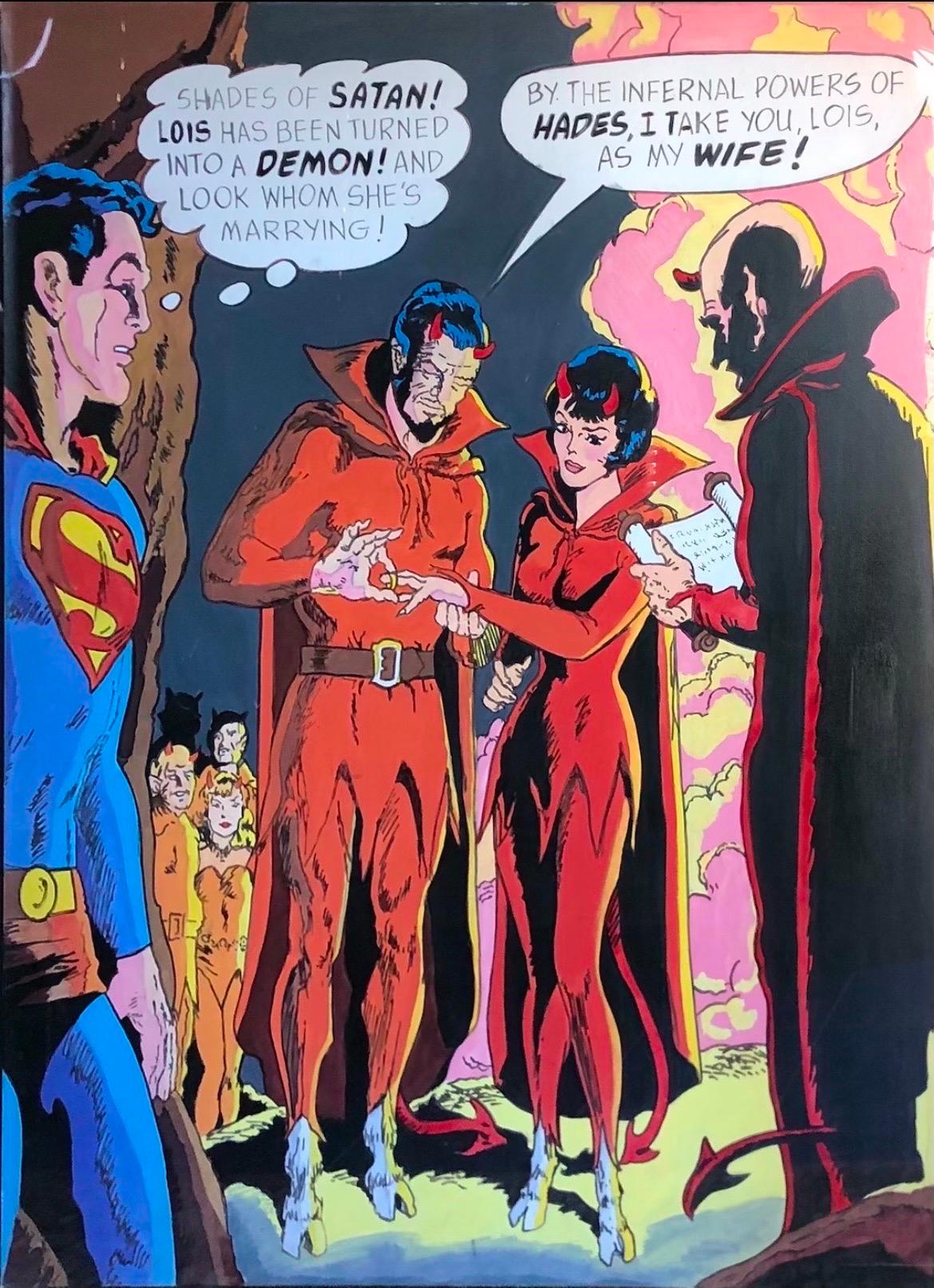 The Devil’s Bride - Painting by Unknown