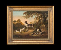 The Dog Yard, 18th Century  attributed to Samuel RAVEN (1775-1847)