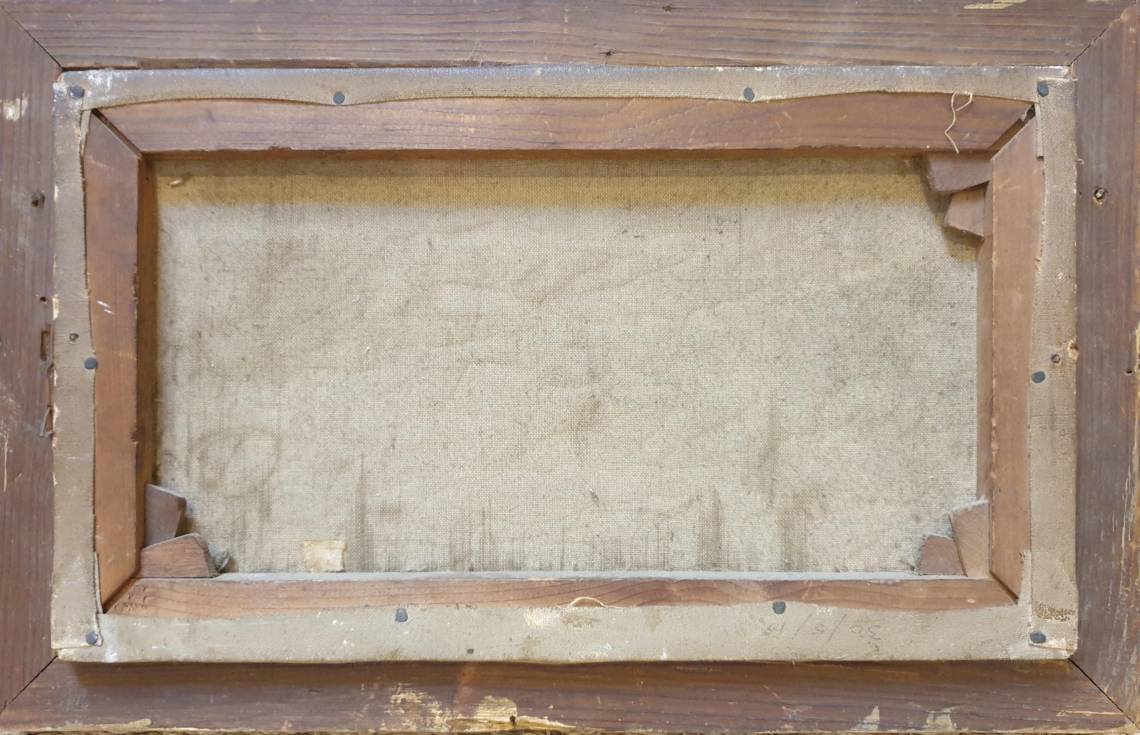 Gli anatroccoli'. Olio su tela della fine del XIX secolo. in vendita 4