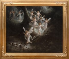 The Enchanted Fairy Garden, 19th Century by Georgie HOBSON (19th century)