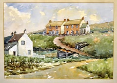 The English Countryside - Watercolor by John Barker-Wyatt