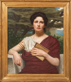 Die etruskische Göttin Nortia, 19. Jahrhundert  von George MORTON (1860-1904)  