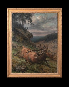 The Fall Of The King, 19th Century   by LOUIS HENRY WESTON KLINGENDER (1861-1950