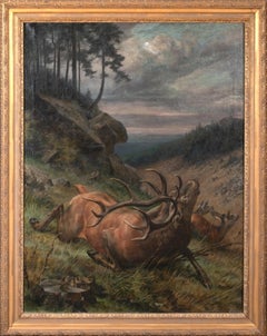 La chute du roi, 19e siècle par LOUIS HENRY WESTON KLINGENDER (1861-1950)