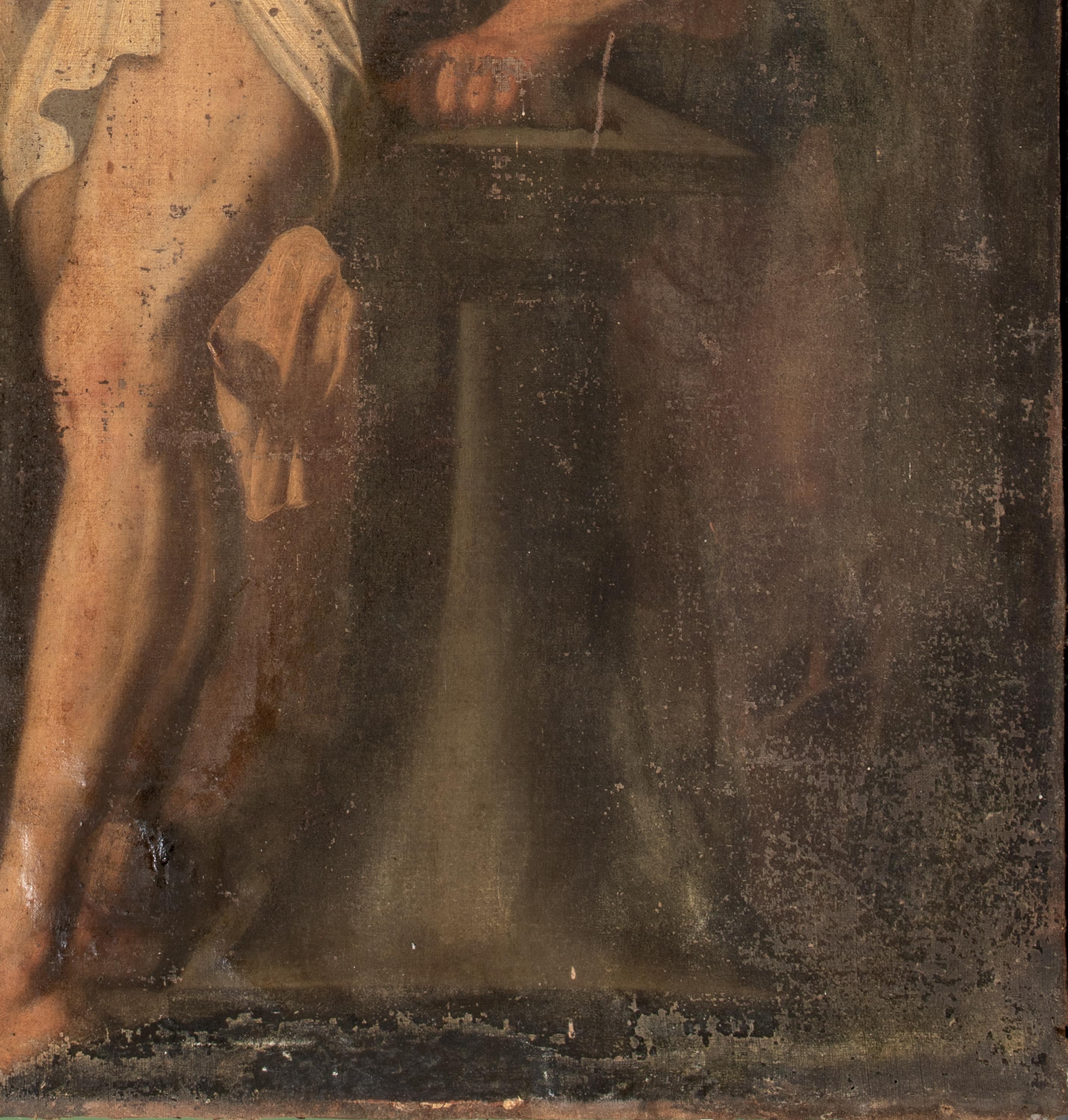 La flagellation du Christ, 17e siècle

École italienne

Très belle et immense représentation de la Flagellation du Christ, huile sur toile de maître ancien italien du XVIIe siècle. Représentation intégrale d'excellente qualité des derniers moments
