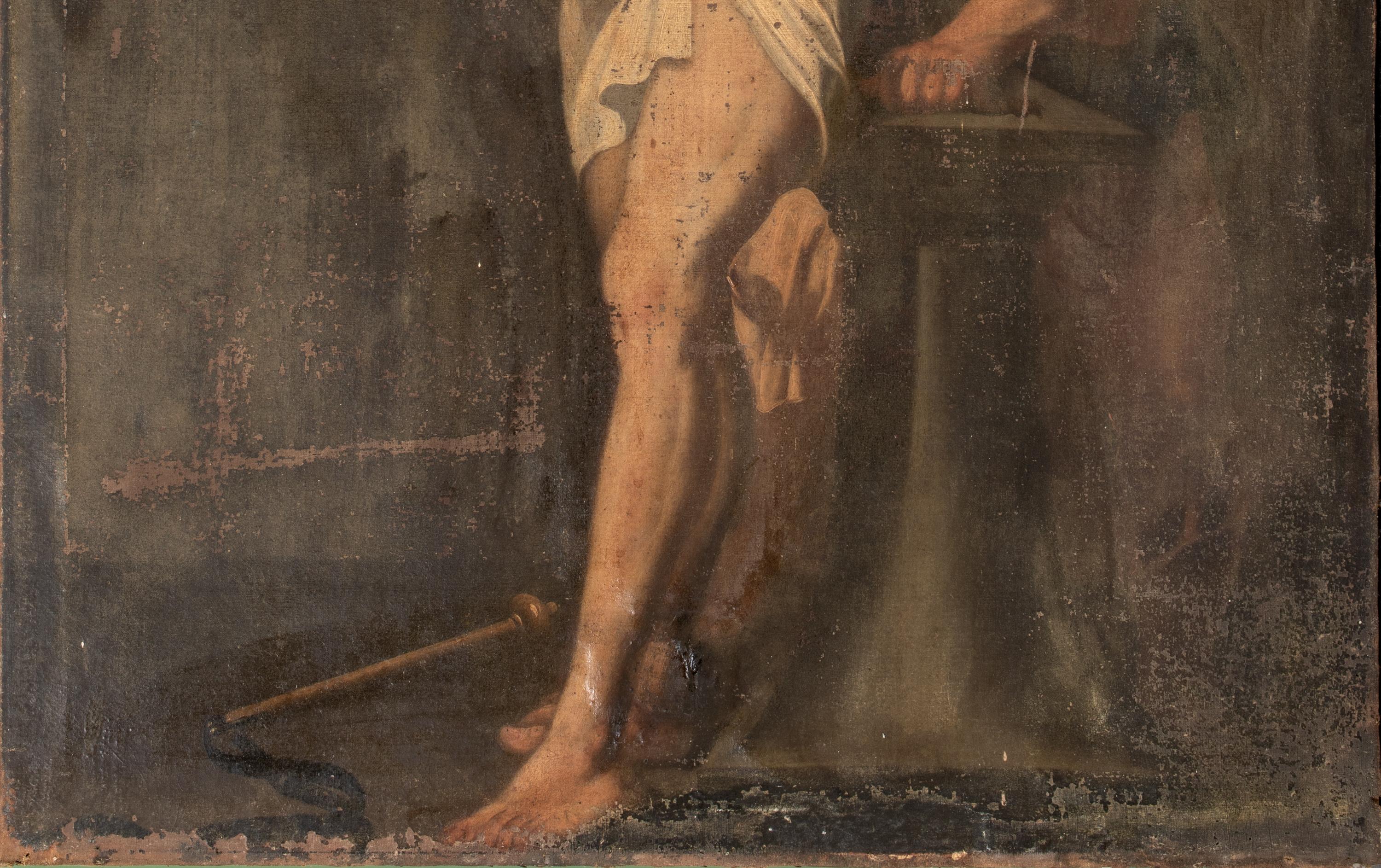 La flagellation du Christ, 17e siècle  École italienne en vente 1