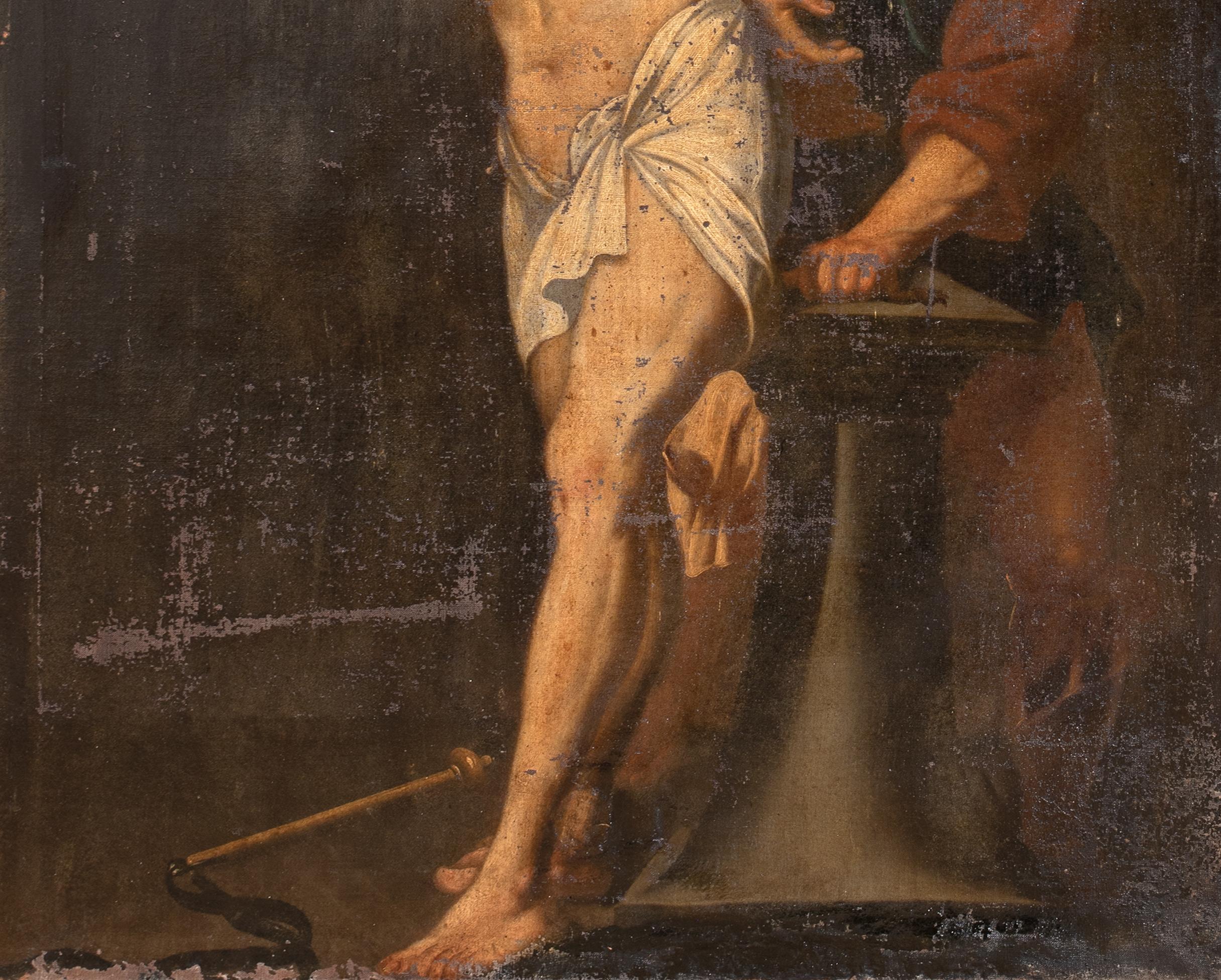 La flagellazione di Cristo, XVII secolo  Scuola italiana Old Master in vendita 1
