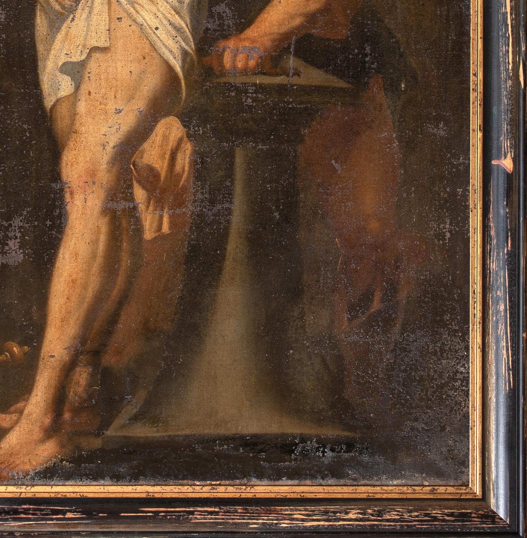 La flagellazione di Cristo, XVII secolo  Scuola italiana Old Master in vendita 5