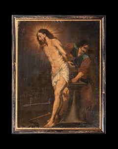La flagellazione di Cristo, XVII secolo  Scuola italiana Old Master