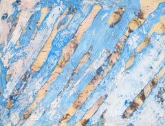 El diluvio - Composición expresionista abstracta con textura