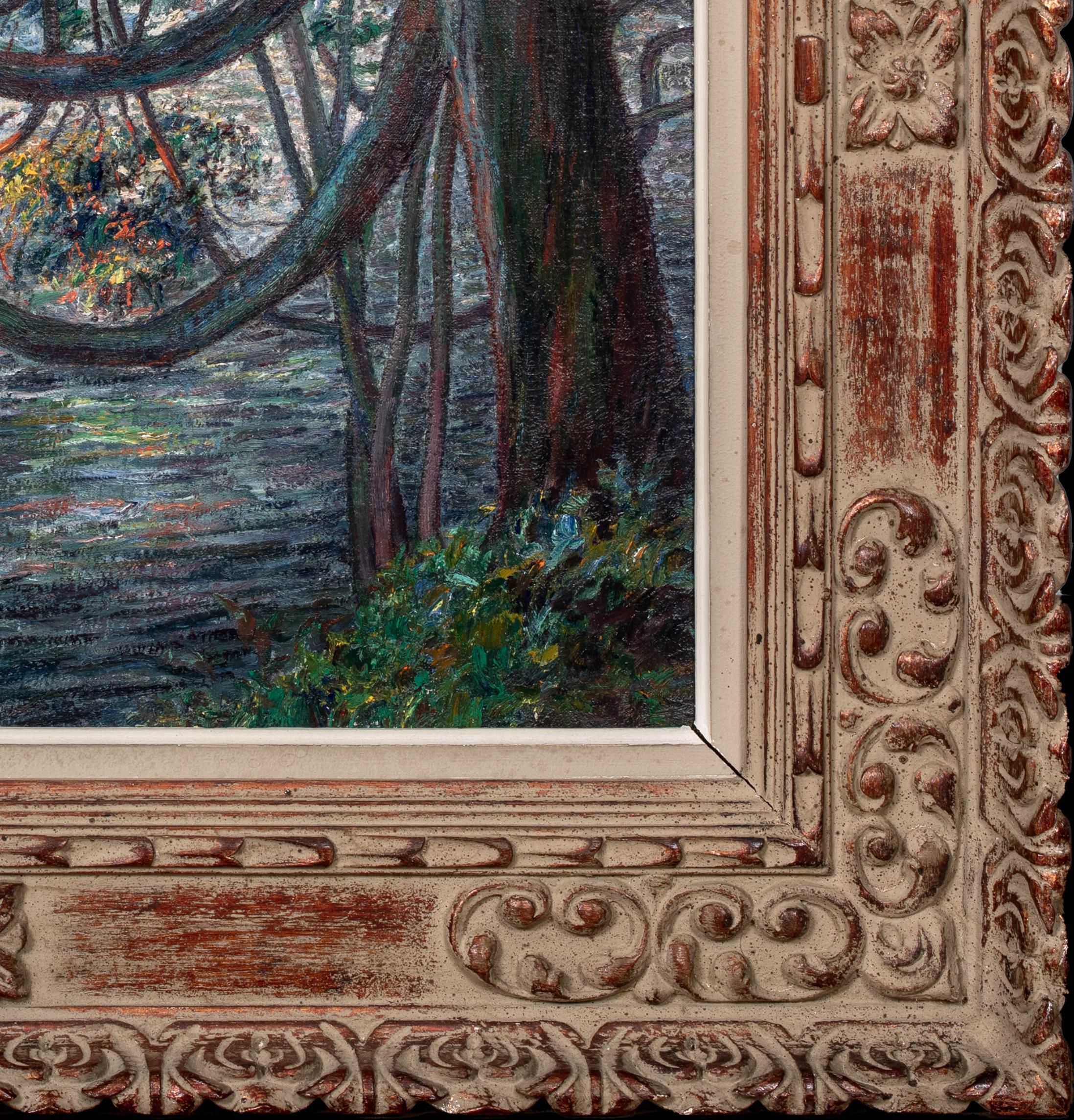 Der blühende Baum, Fluss Rhone, Genf, um 1920

von Francois Pycke (1890-1960)

Große postimpressionistische Naturstudie eines bl�ühenden Baumes an der Rhone, Genf, um 1920, Öl auf Leinwand von Francois Pycke. Ausgezeichnete Qualität und Zustand