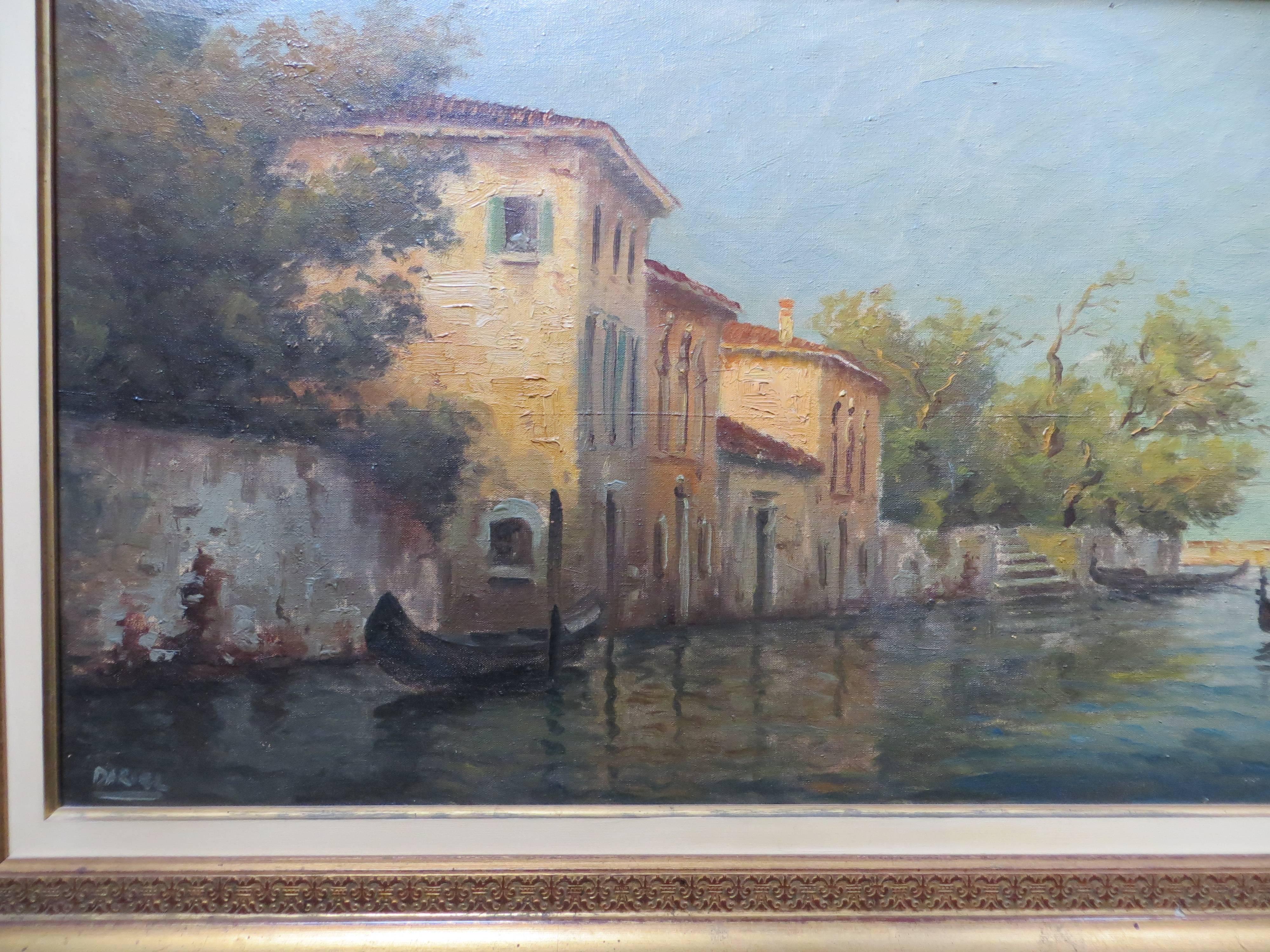  The Grand Canal in Venice - Painting by Unknown