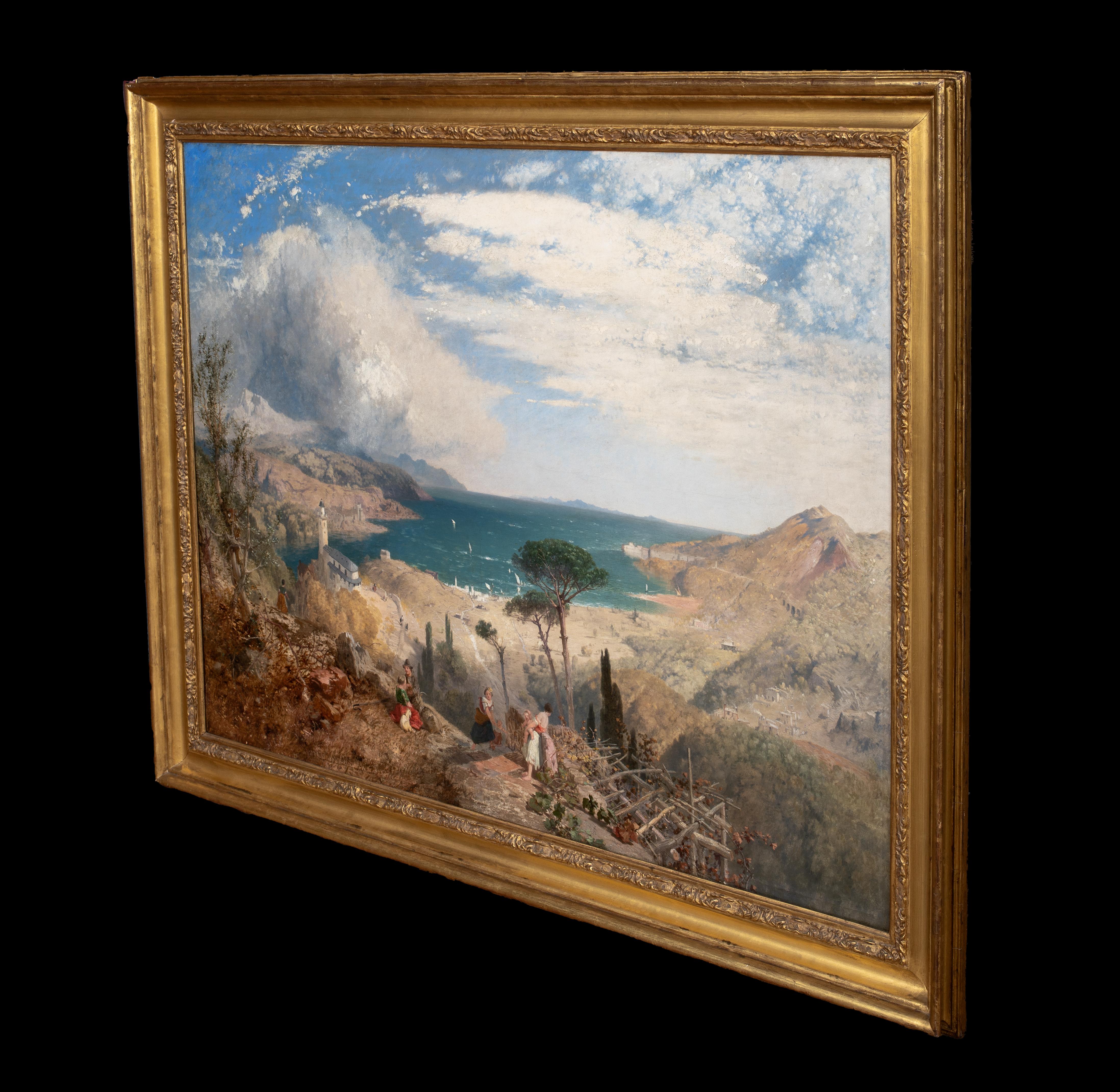 The Gulf Of Spezia, 19th Century  by James Baker Pyne (1800-1870) For Sale 4