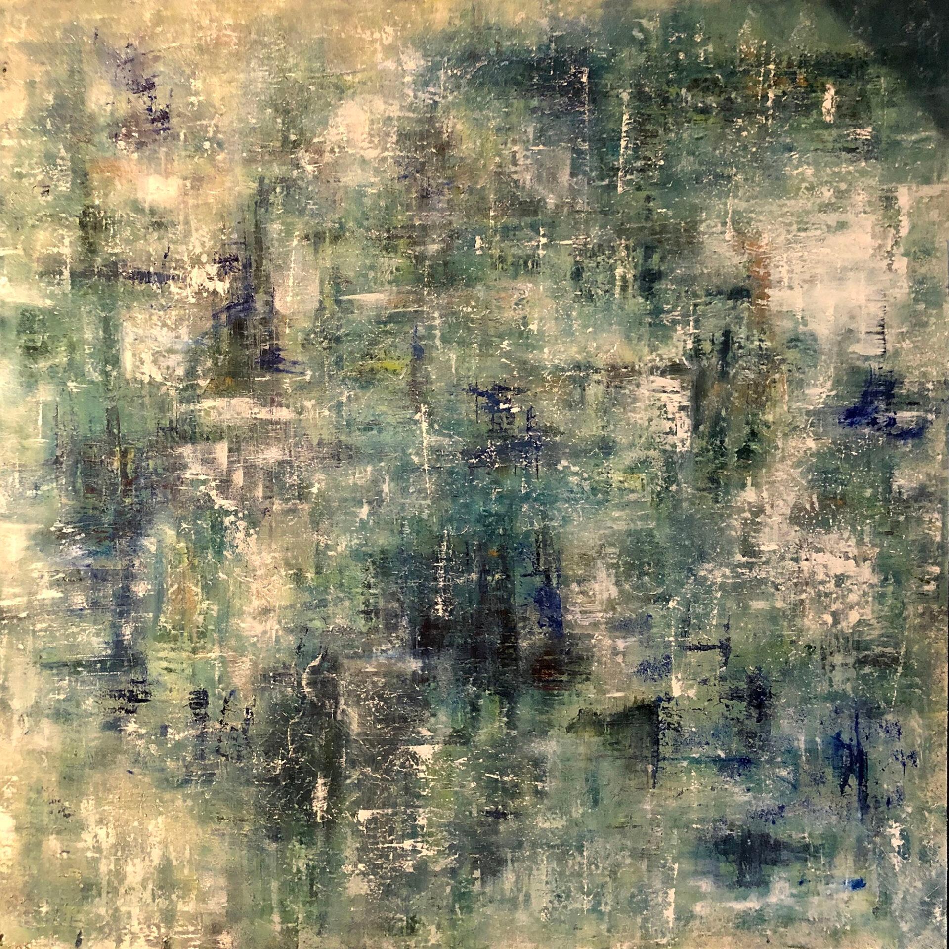 Unknown Abstract Painting - The Harbor