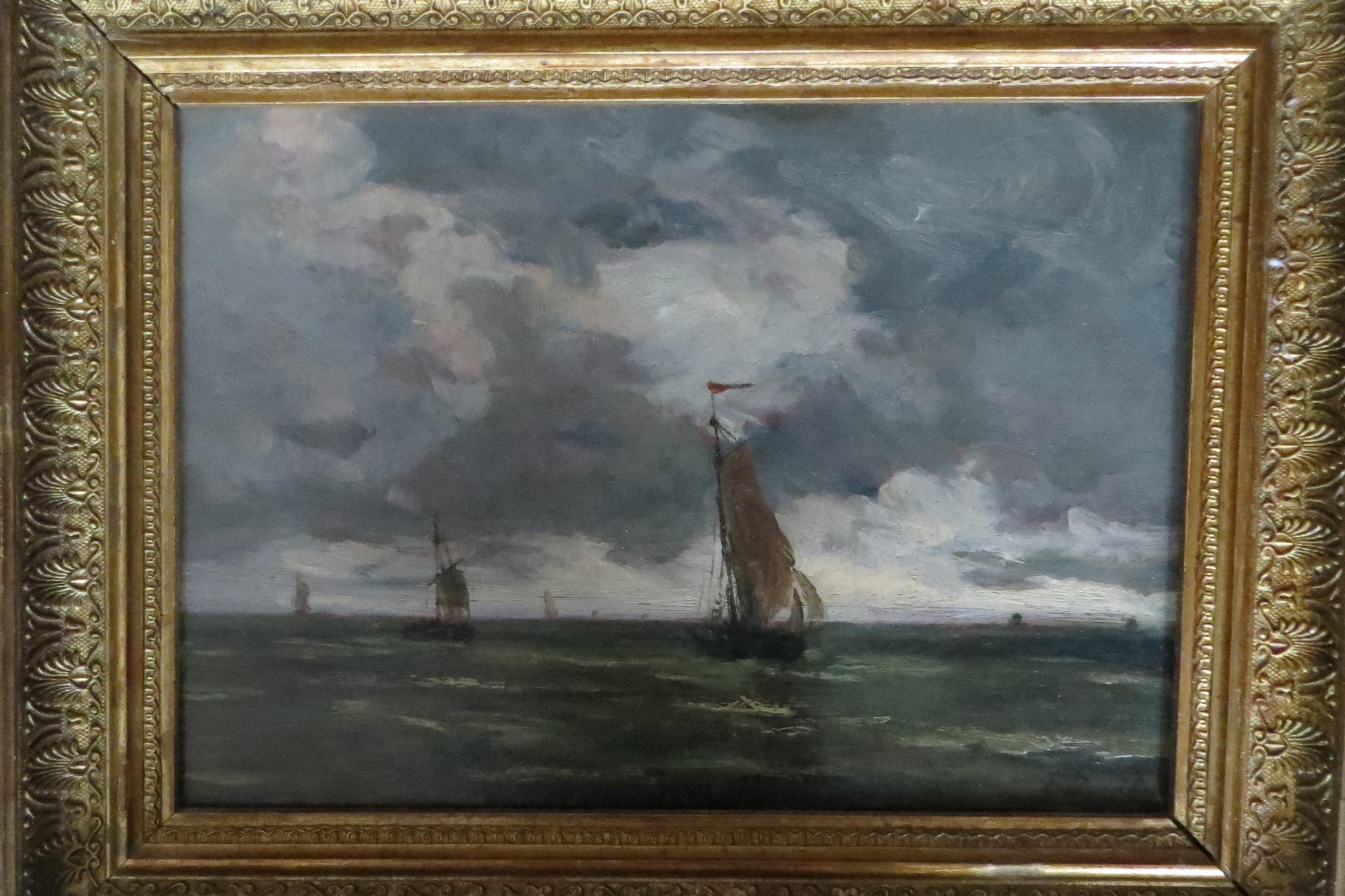 El puerto de Trouville después de Boudin - Painting de Unknown