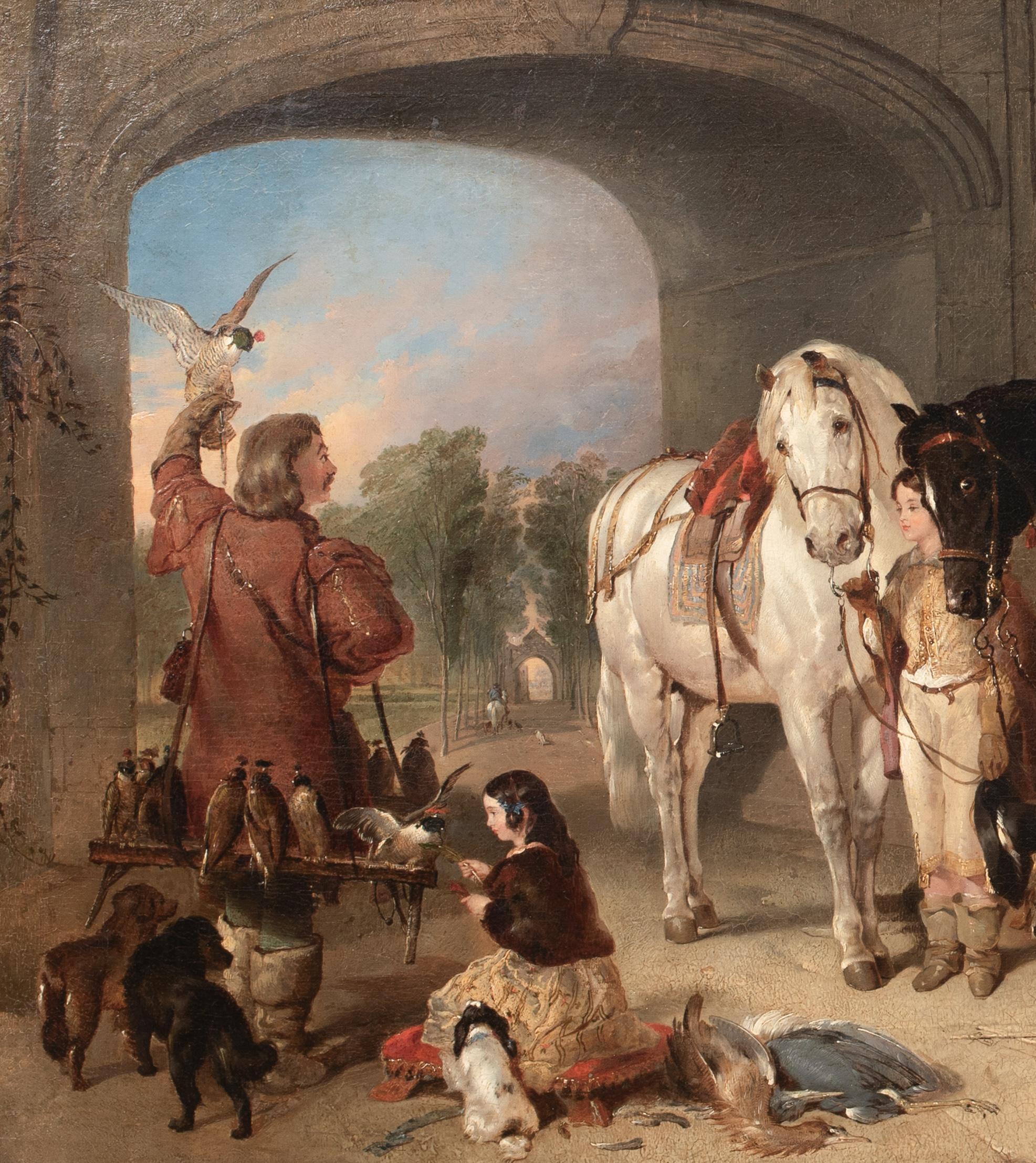 La fiesta de Hawking, fechada en 1840  de John Frederick PASMORE (1820-1881) 6