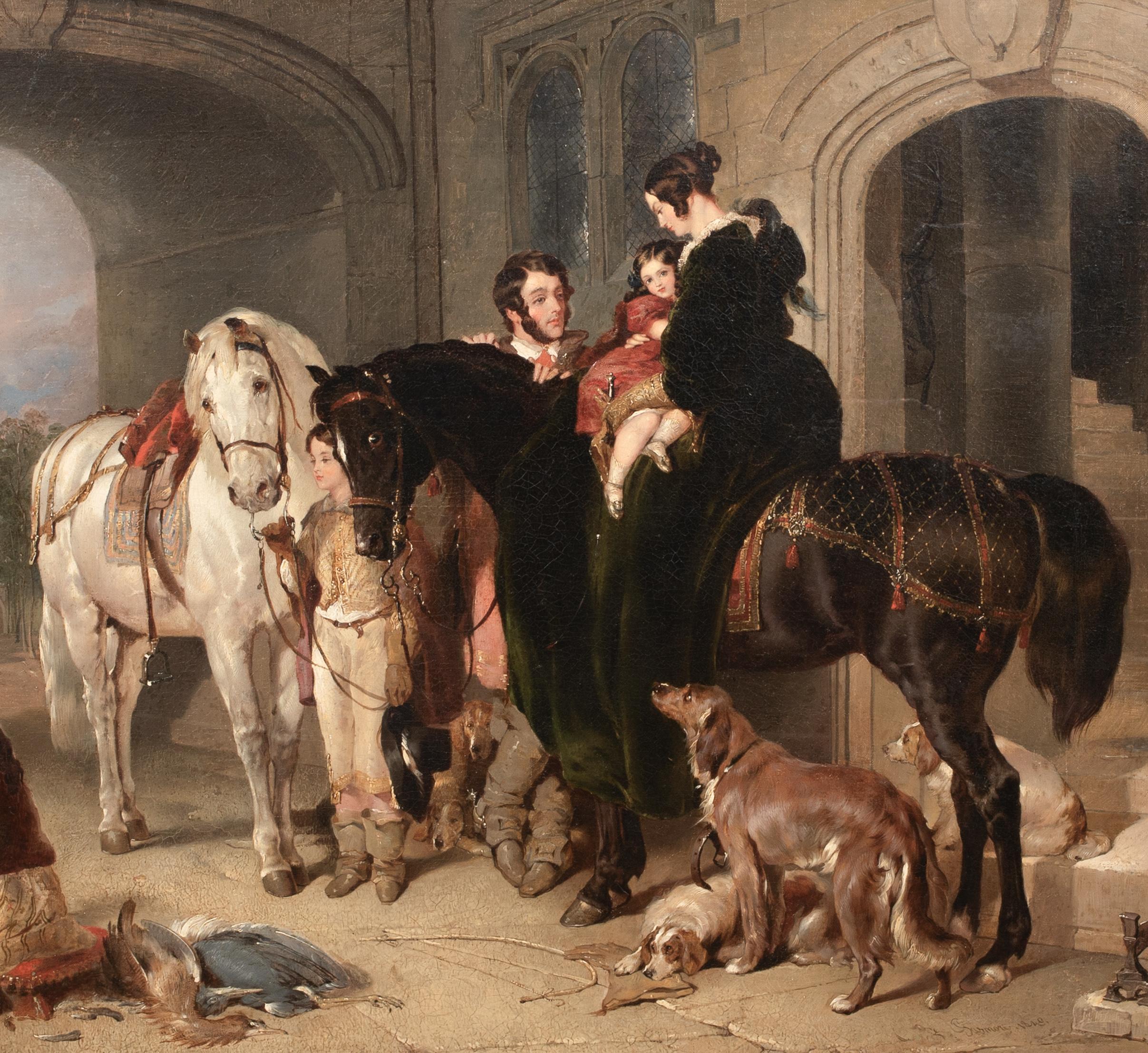 La fiesta de Hawking, fechada en 1840  de John Frederick PASMORE (1820-1881) 2