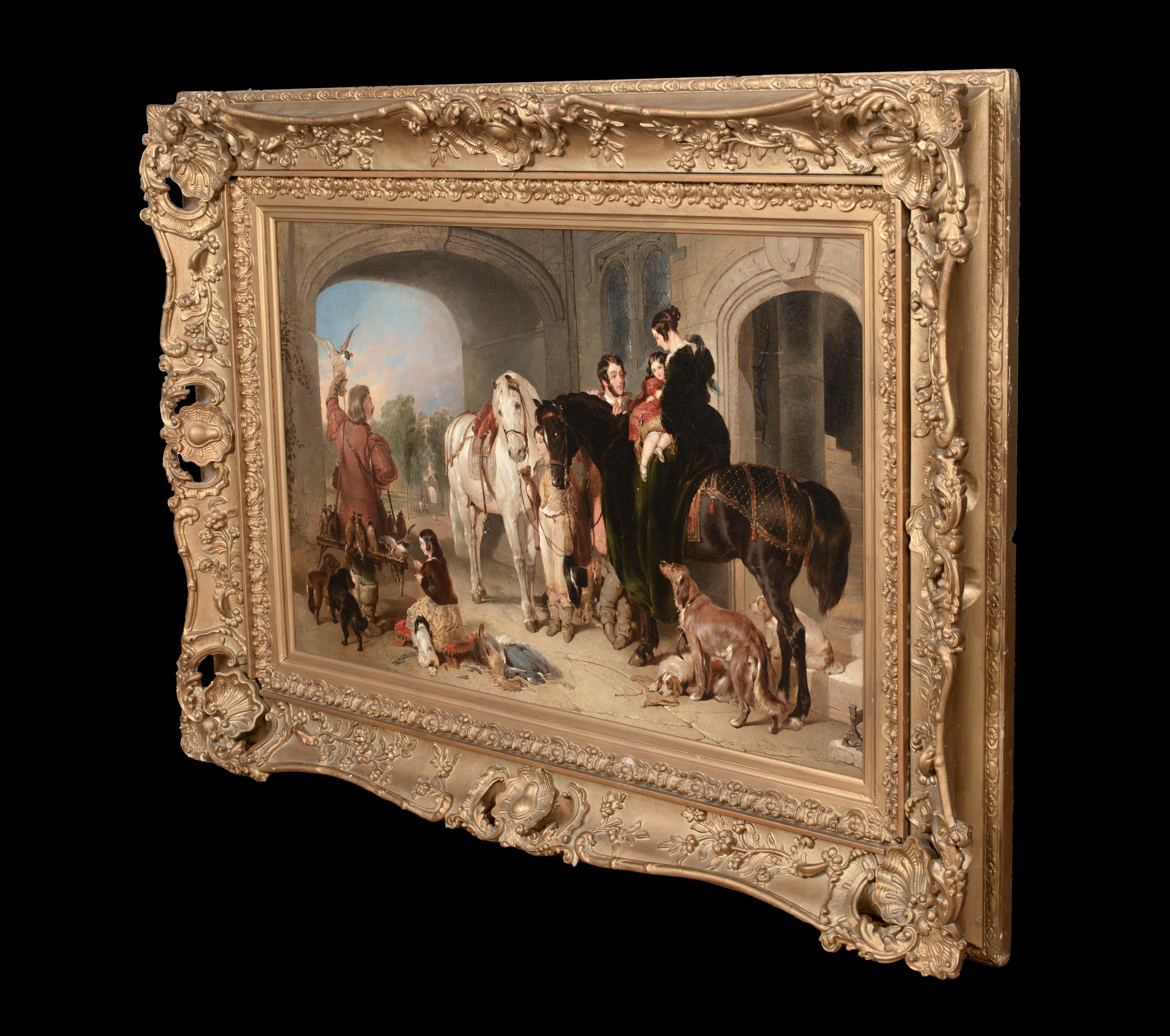 La fiesta de Hawking, fechada en 1840  de John Frederick PASMORE (1820-1881) 4
