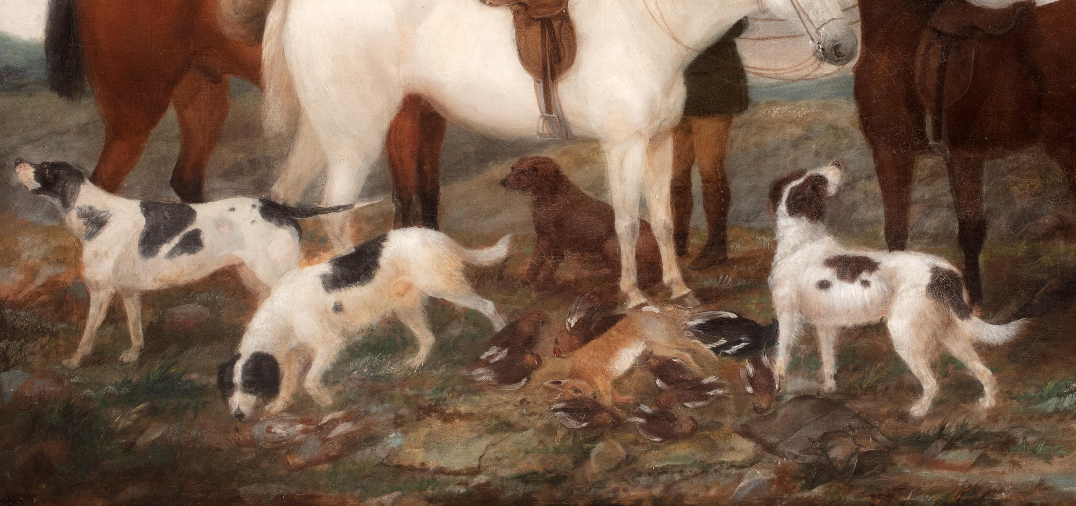 Die Jagdparty, schottische Moors, 19. Jahrhundert   ROBERT CLEMINSON (1844-1902) von ROBERT im Angebot 4
