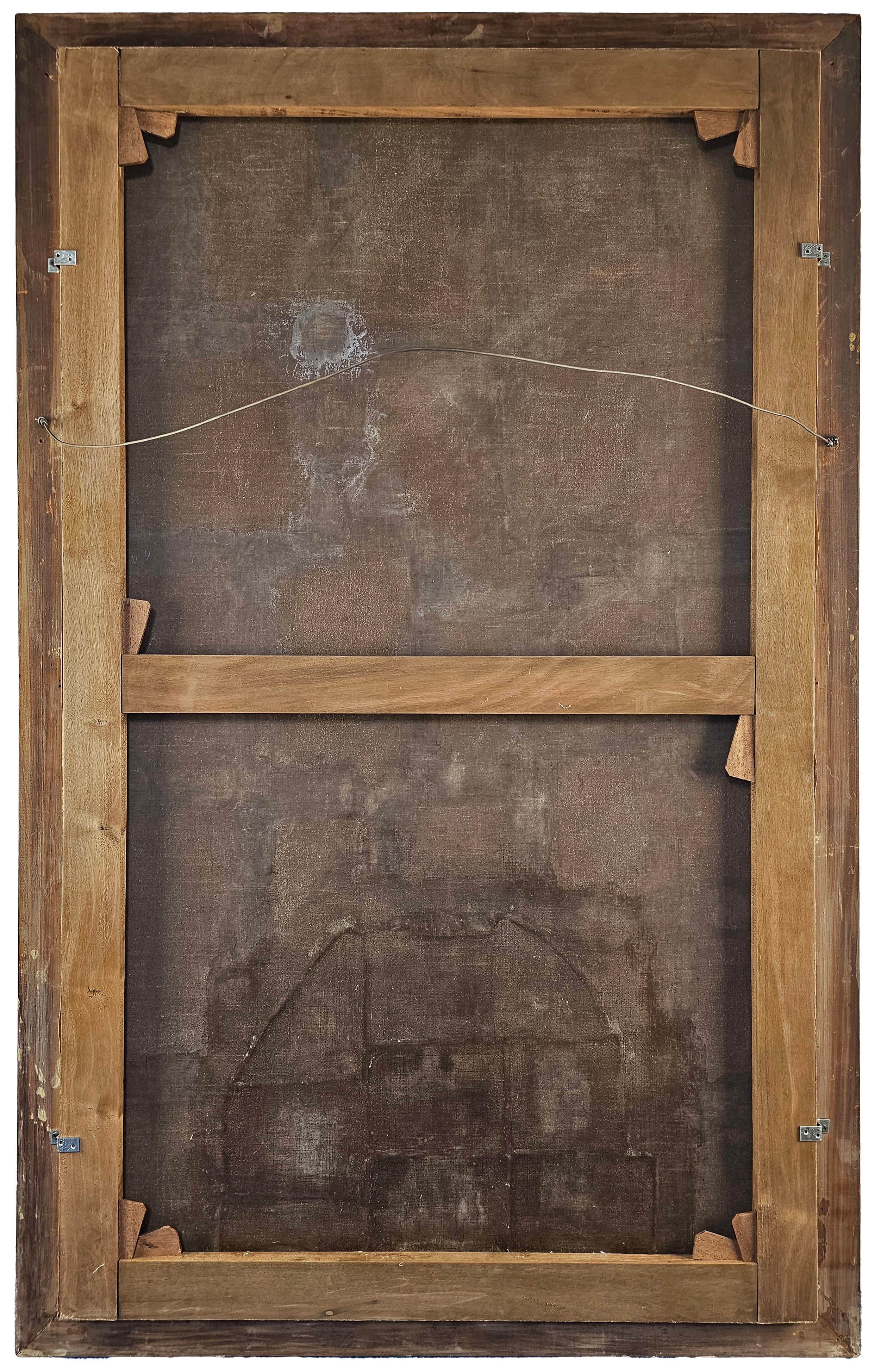 L'ispirazione di San Matteo - Painting Barocco di Unknown