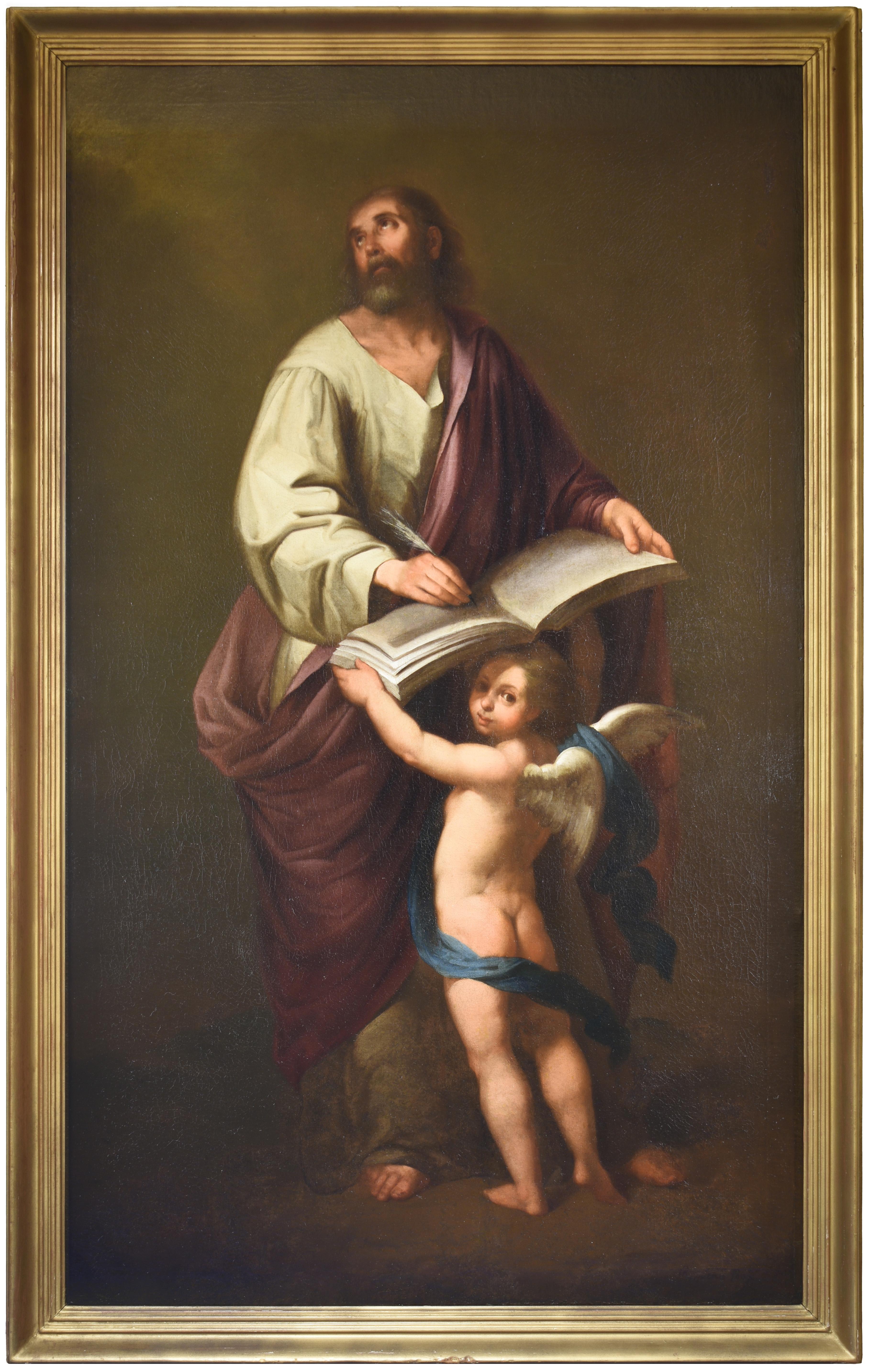 Figurative Painting di Unknown - L'ispirazione di San Matteo