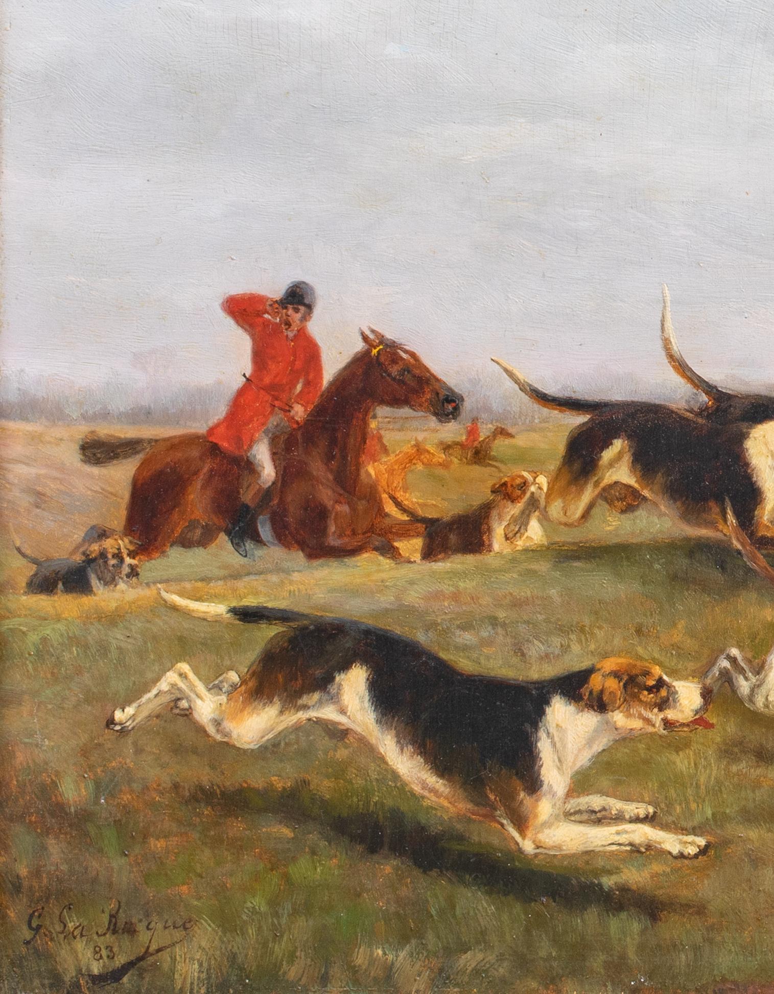 The Kill, 19th Century - by Georges LAROCQUE For Sale 3