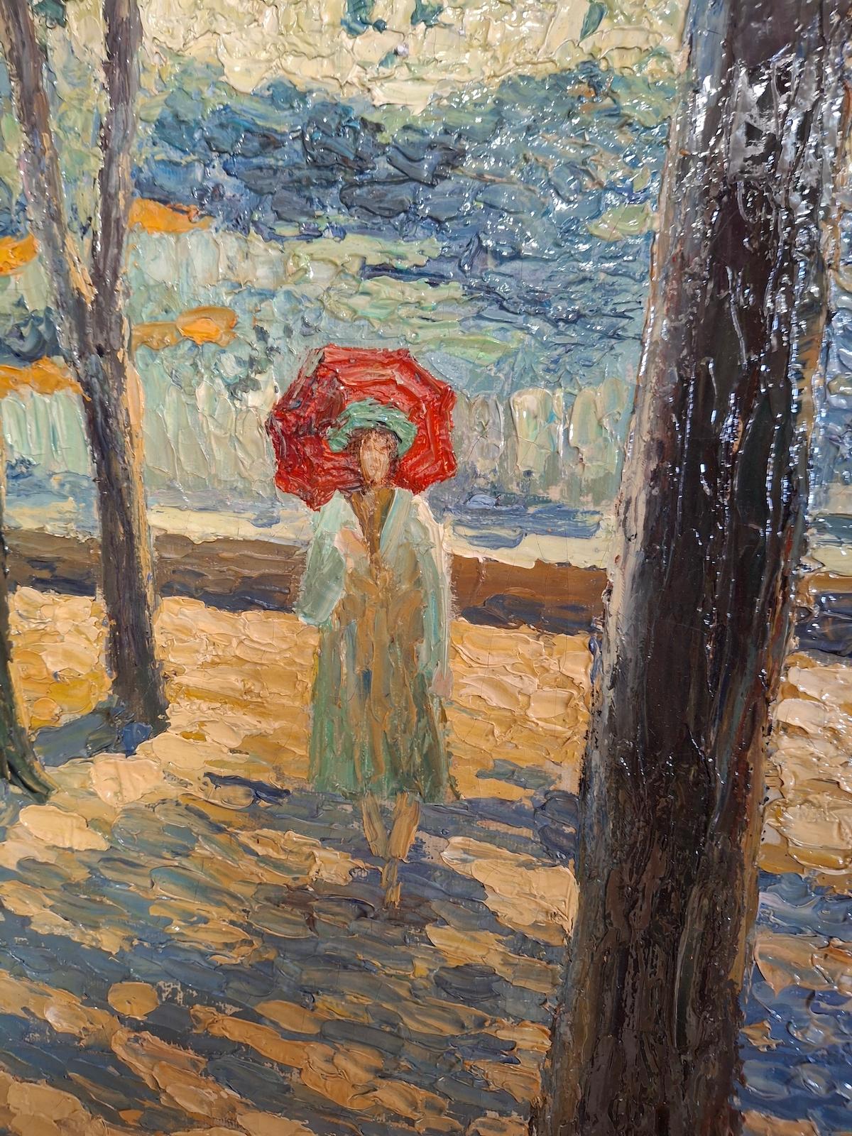 The Lady with a Red Parasol For Sale 2