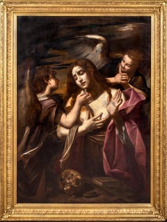 L'ultima comunione di Maria Maddalena, XVII secolo - Artemisia Gentileschi