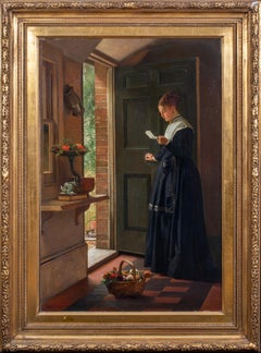 The Letter, dated 1868  by WILLIAM FREDERICK YEAMES (BRITISH, 1835-1918)