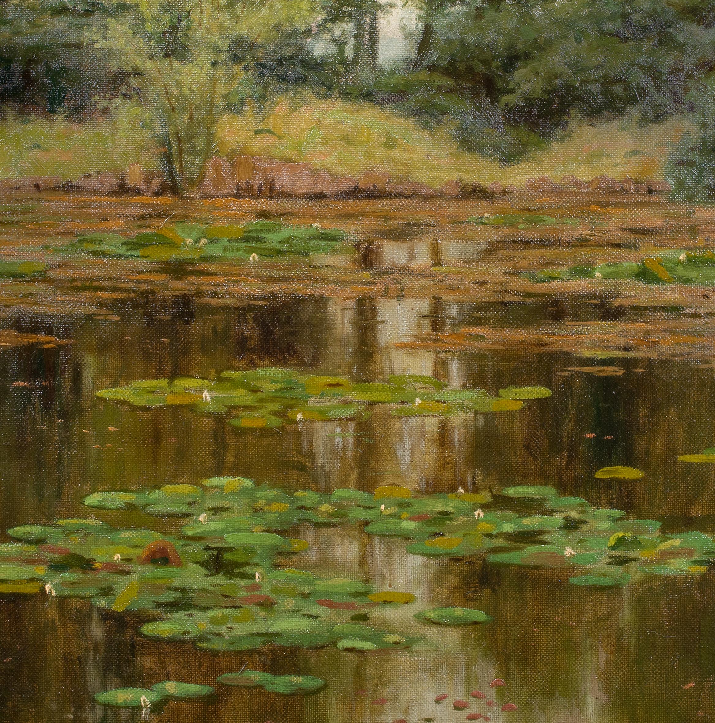Der Lily-Pond, datiert 1915  Herbert Alker Tripp (1883-1954) 2