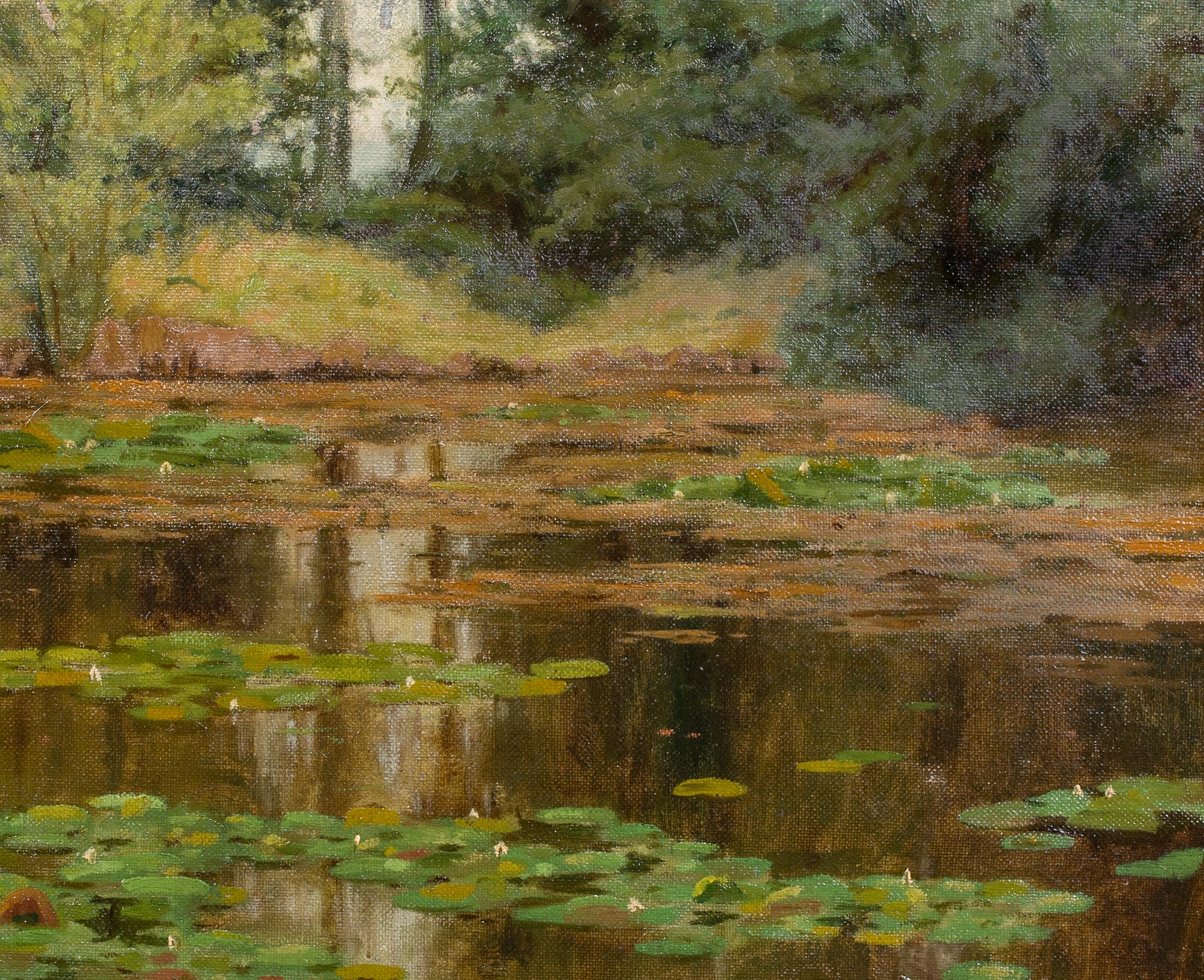 Der Lily-Pond, datiert 1915  Herbert Alker Tripp (1883-1954) 3