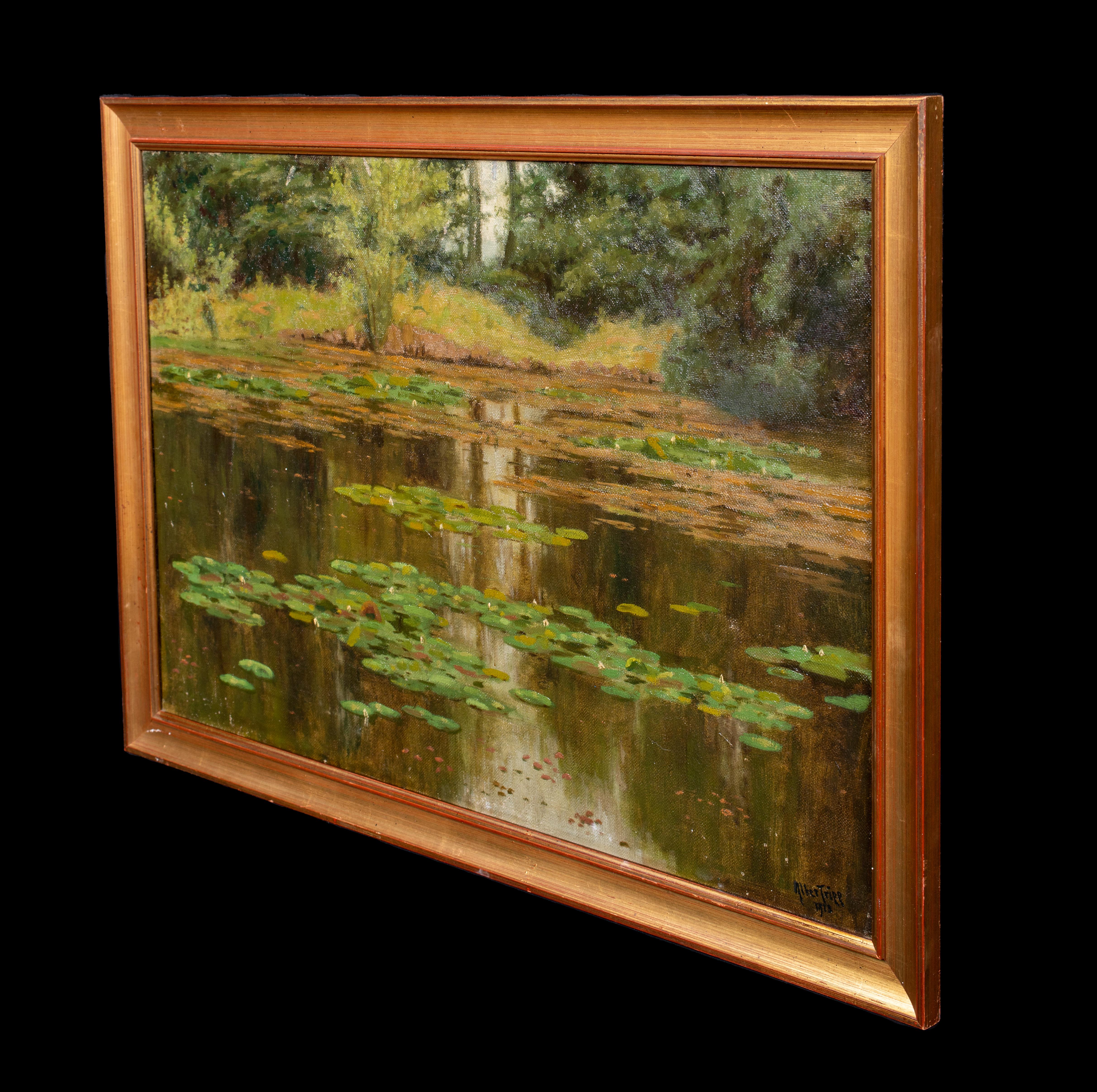 Der Lily-Pond, datiert 1915  Herbert Alker Tripp (1883-1954) 5