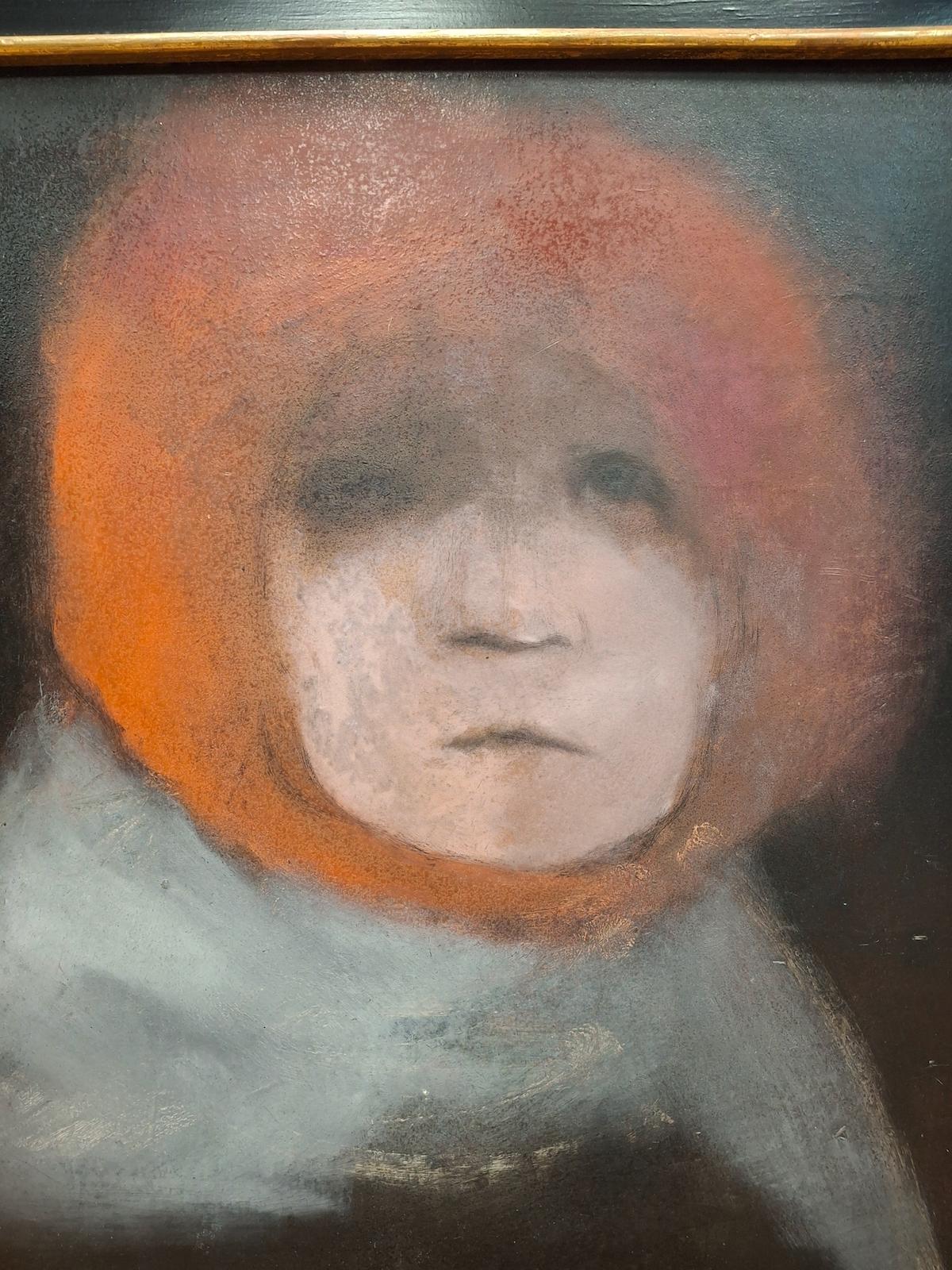 La fille solitaire - Painting de Unknown