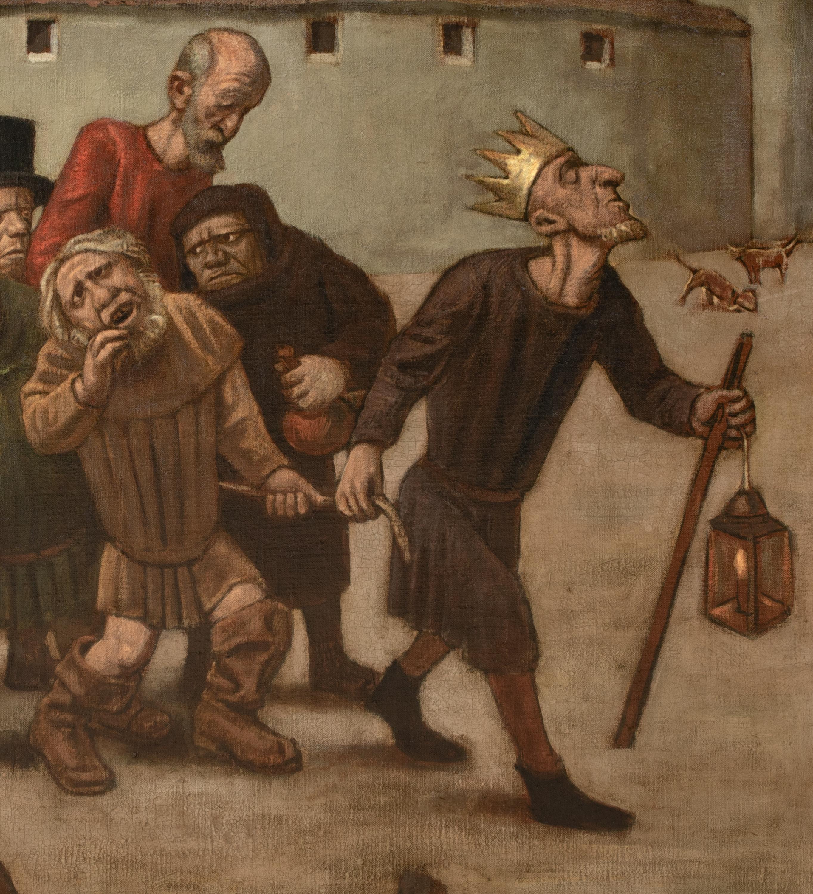 The Lord of Misrule, 19e siècle  par Erich WILKE (1870-1936) 7
