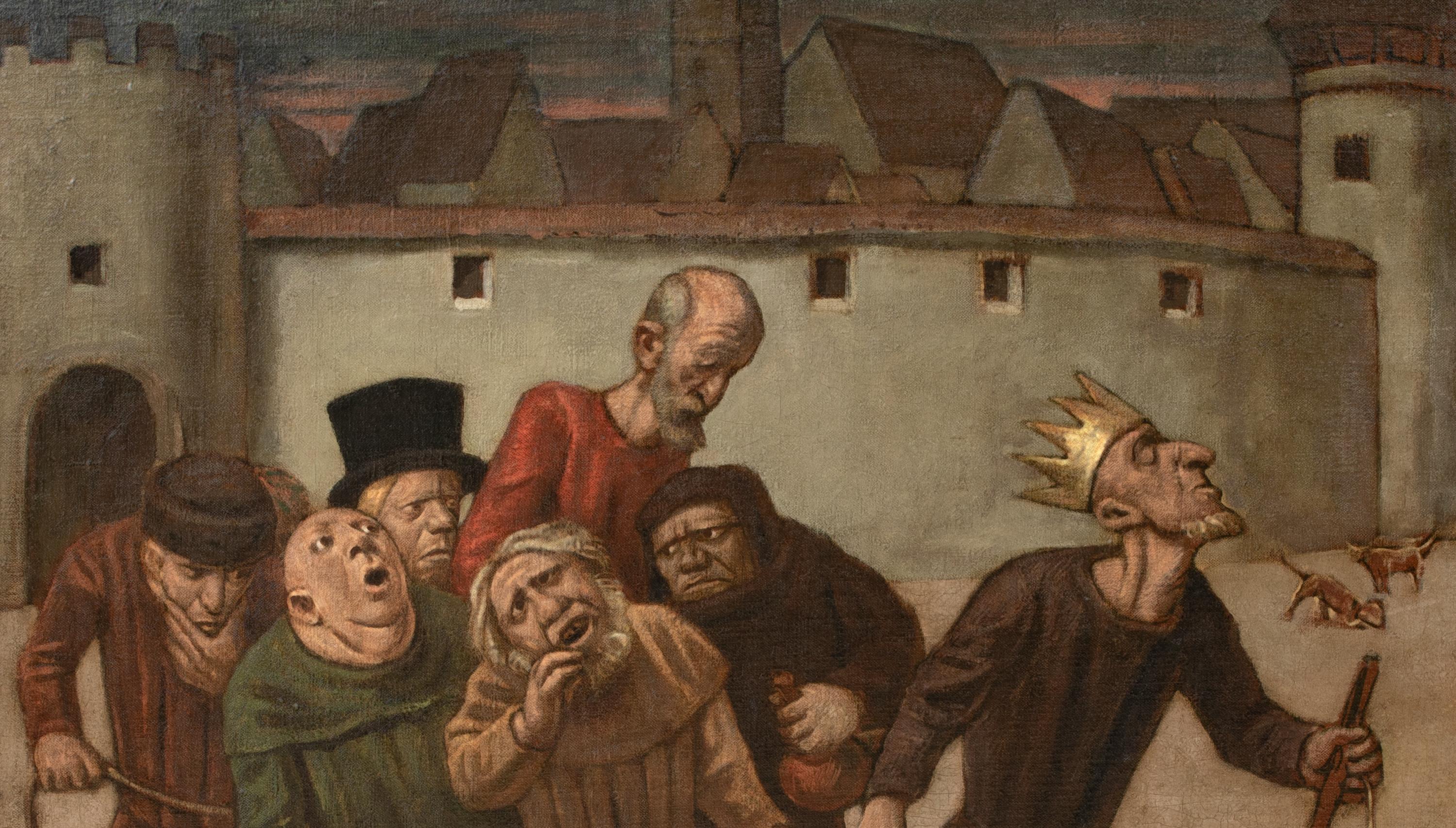 The Lord of Misrule, 19e siècle  par Erich WILKE (1870-1936) 4