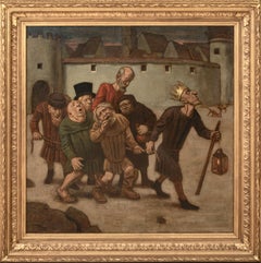 The Lord of Misrule, 19e siècle par Erich WILKE (1870-1936)
