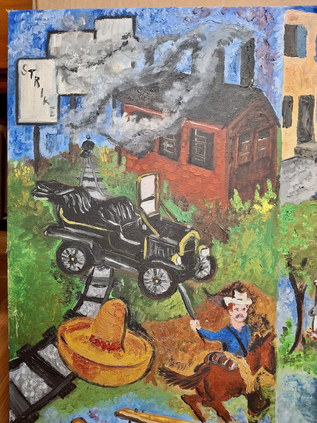 El Hombre de Acción - Painting de Unknown