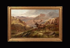 The Monarch Of The Glen, 19th Century by William Perring Hollyer (1834-1922)