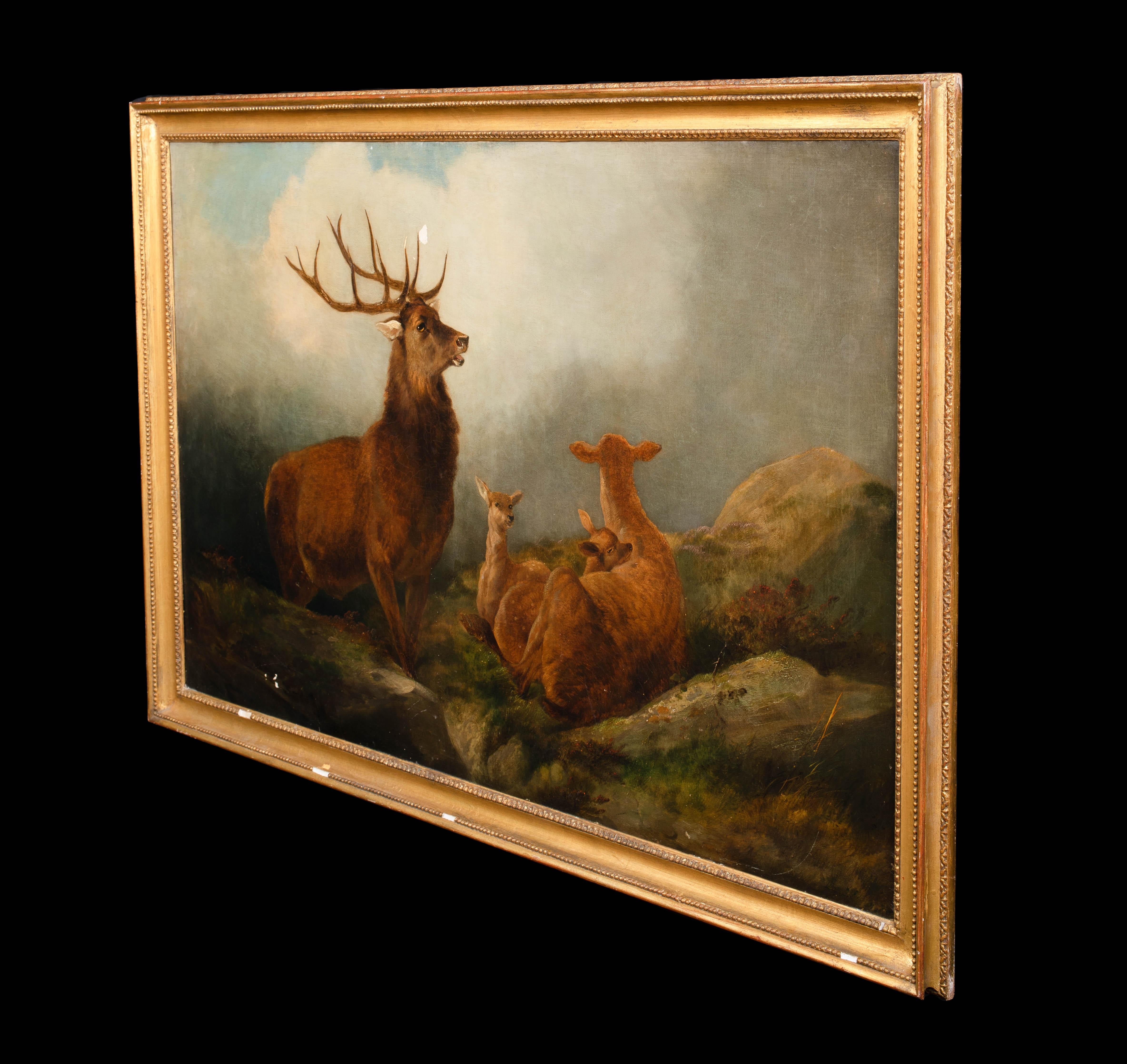 The Monarch Of The Glen, 19th Century Scottish Highland Stag 4