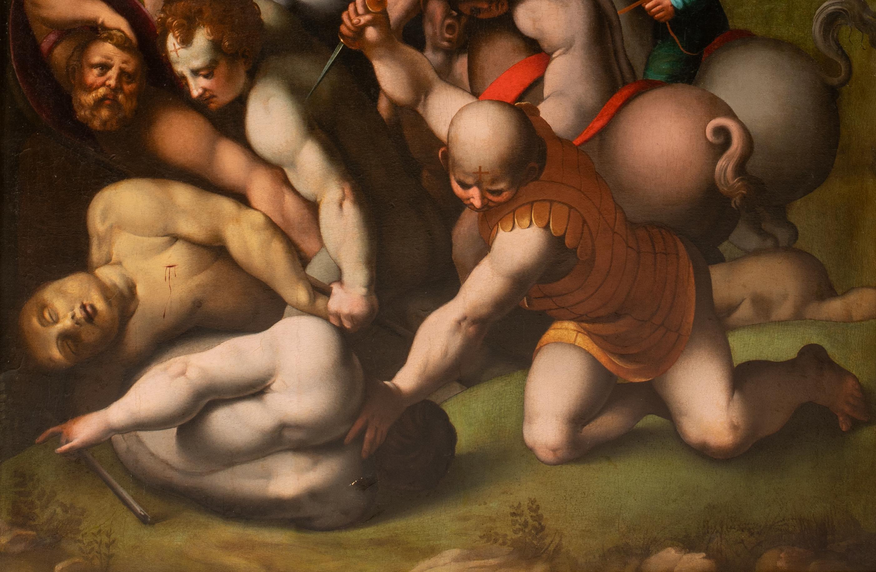 L'assassinio di San Maurizio e i 10000 martiri, XVI secolo PONTORMO 7