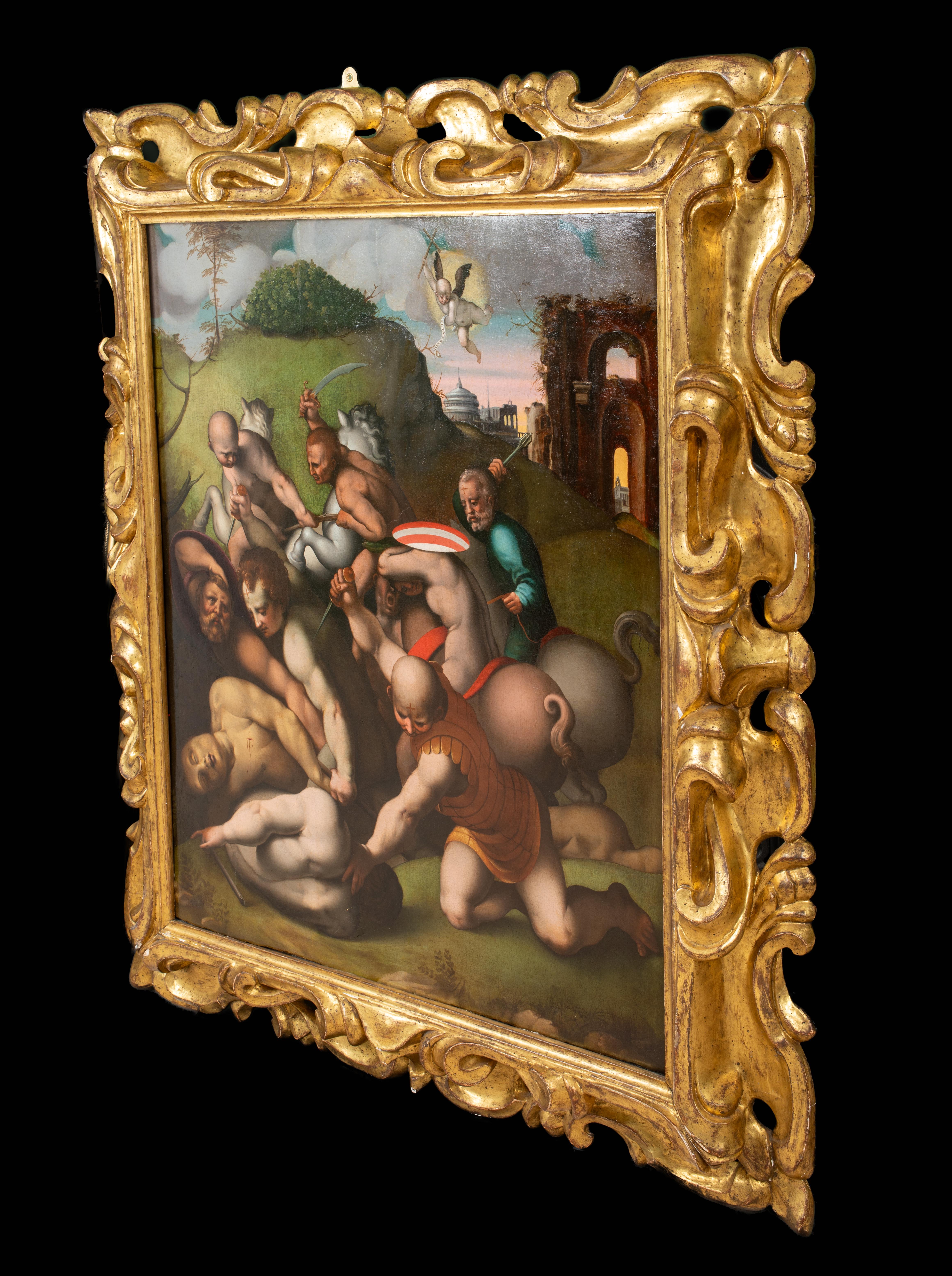 L'assassinio di San Maurizio e i 10000 martiri, XVI secolo PONTORMO 5