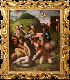 L'assassinio di San Maurizio e i 10000 martiri, XVI secolo PONTORMO