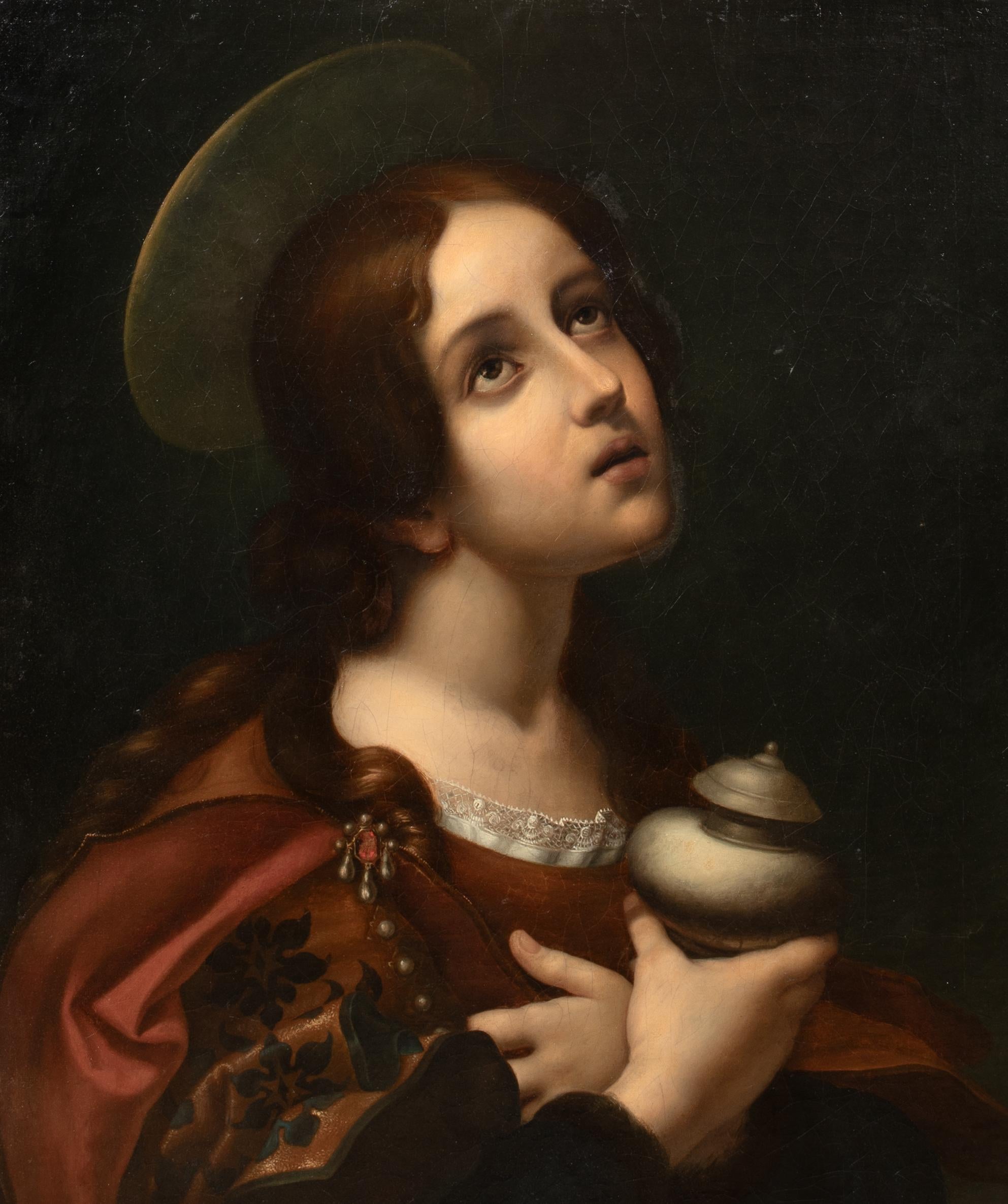La Magdalena penitente, siglo XVII según CARLO DOLCI (1616-1686) 1