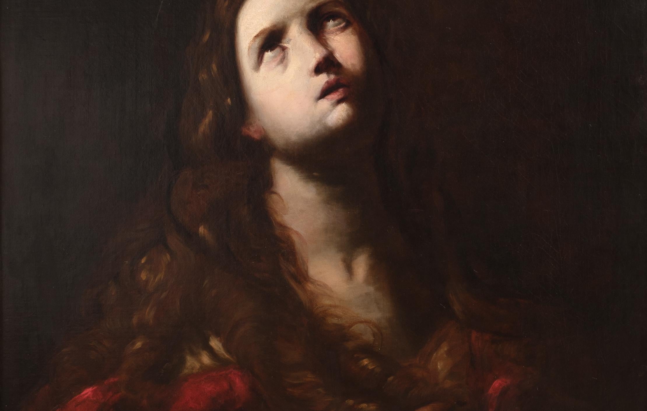 The Penitent Mary Magdalene, 17th Century Venetian School im Angebot 2