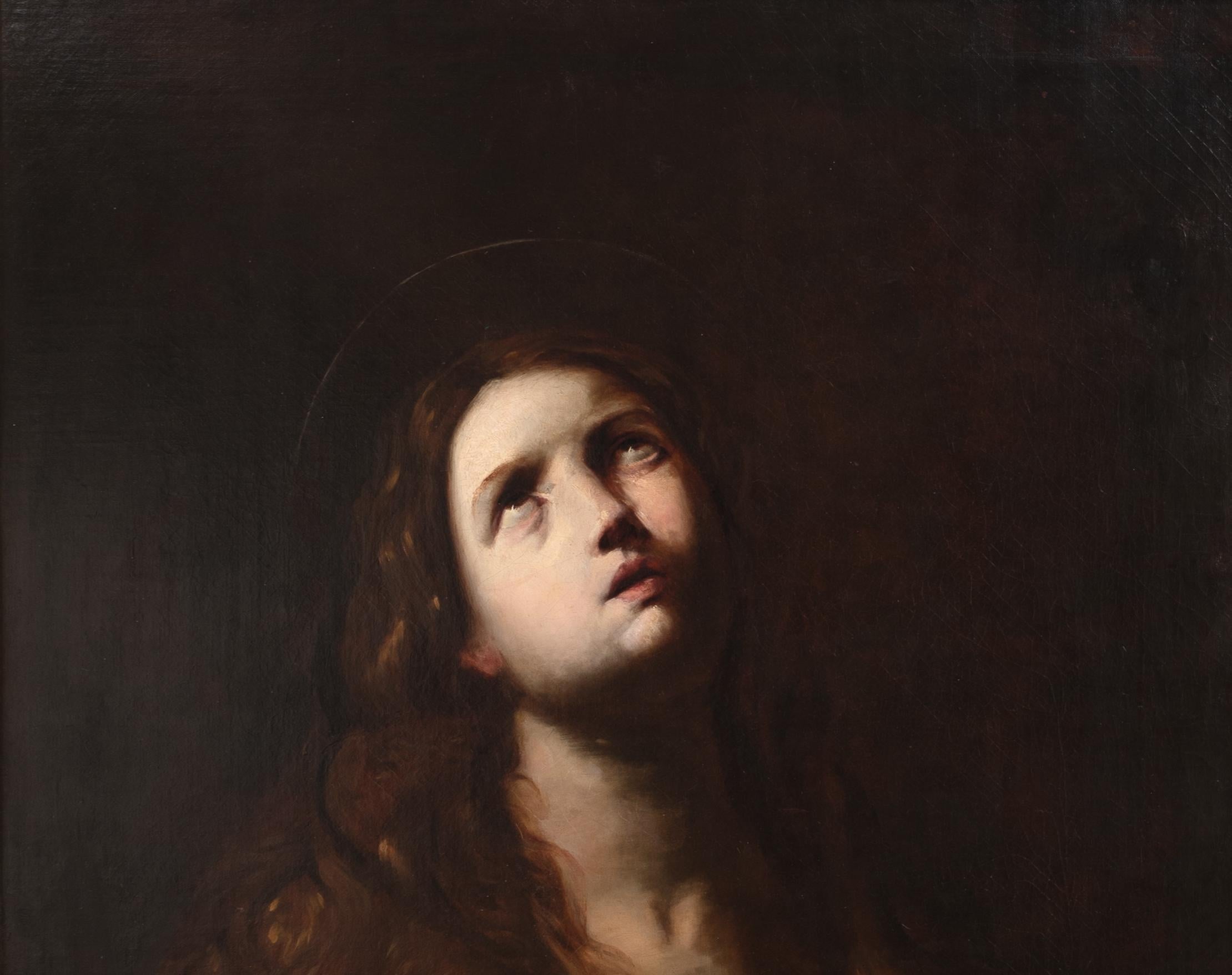 The Penitent Mary Magdalene, 17th Century Venetian School im Angebot 3